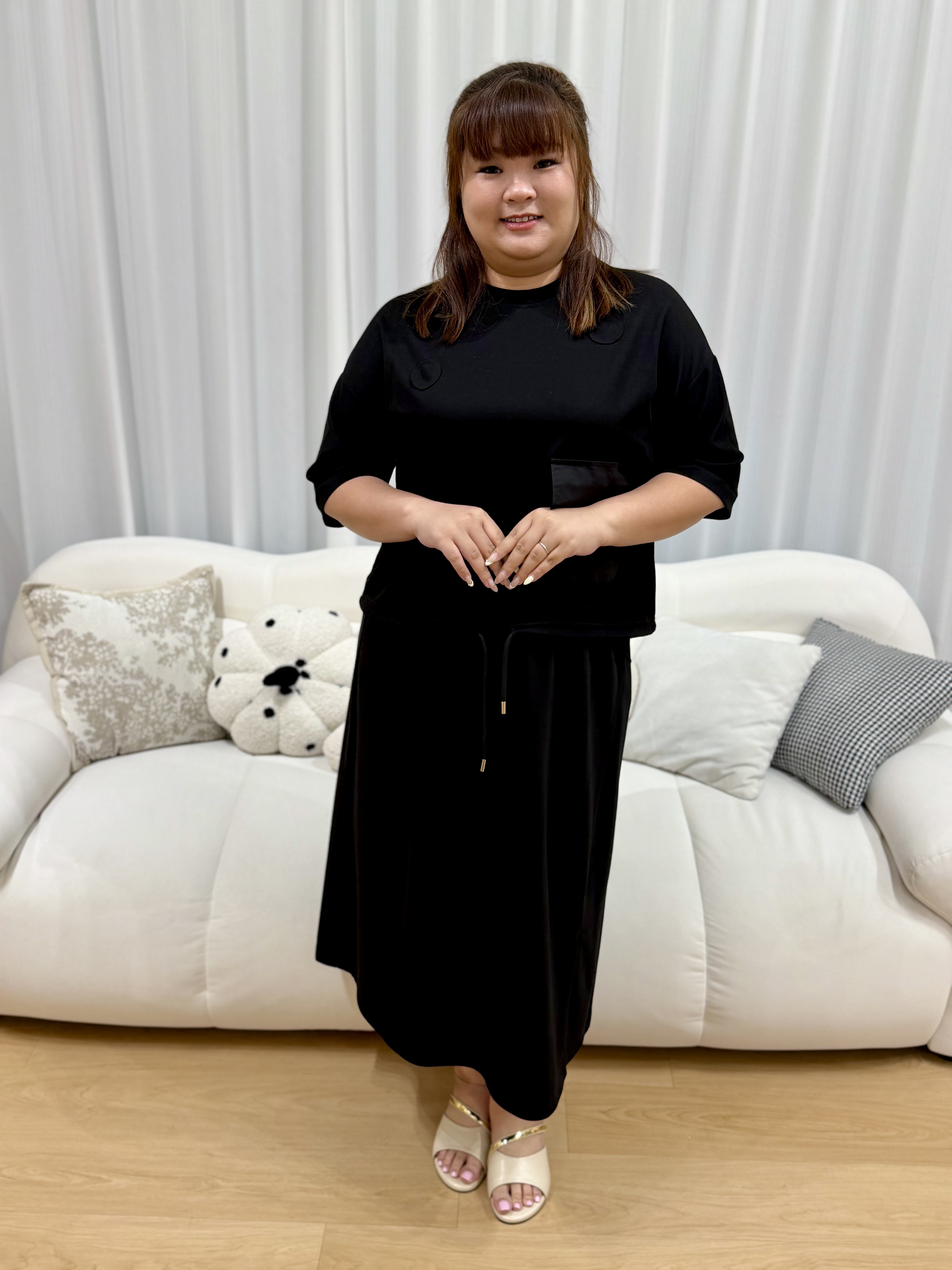 Premium HK Drawstring Top | Plus Size Top