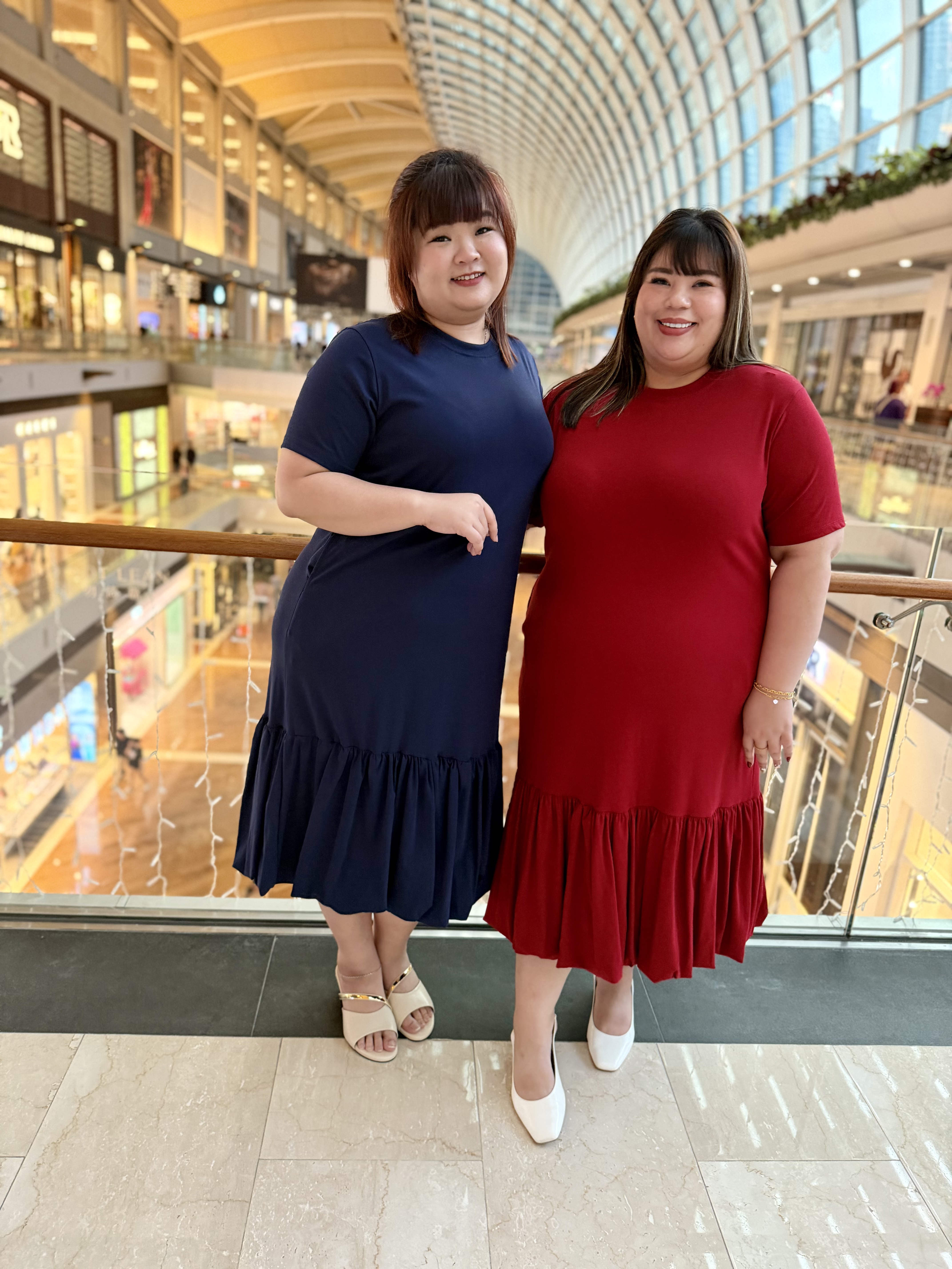 Love+ Naomi Solid Maxi Bubble Dress | Plus Size Dress