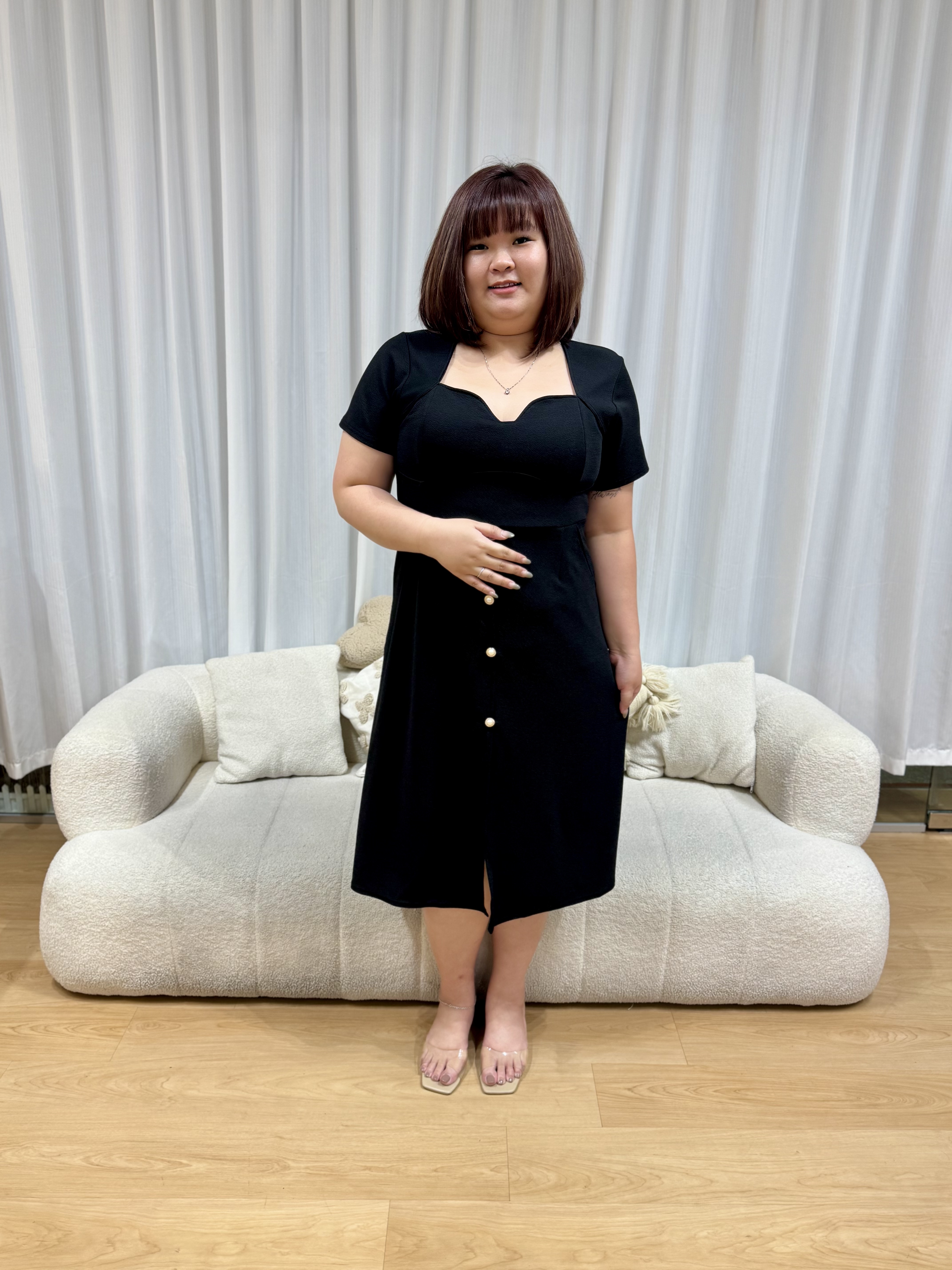 Gigi Textured Dinner Dress | Plus Size Dress