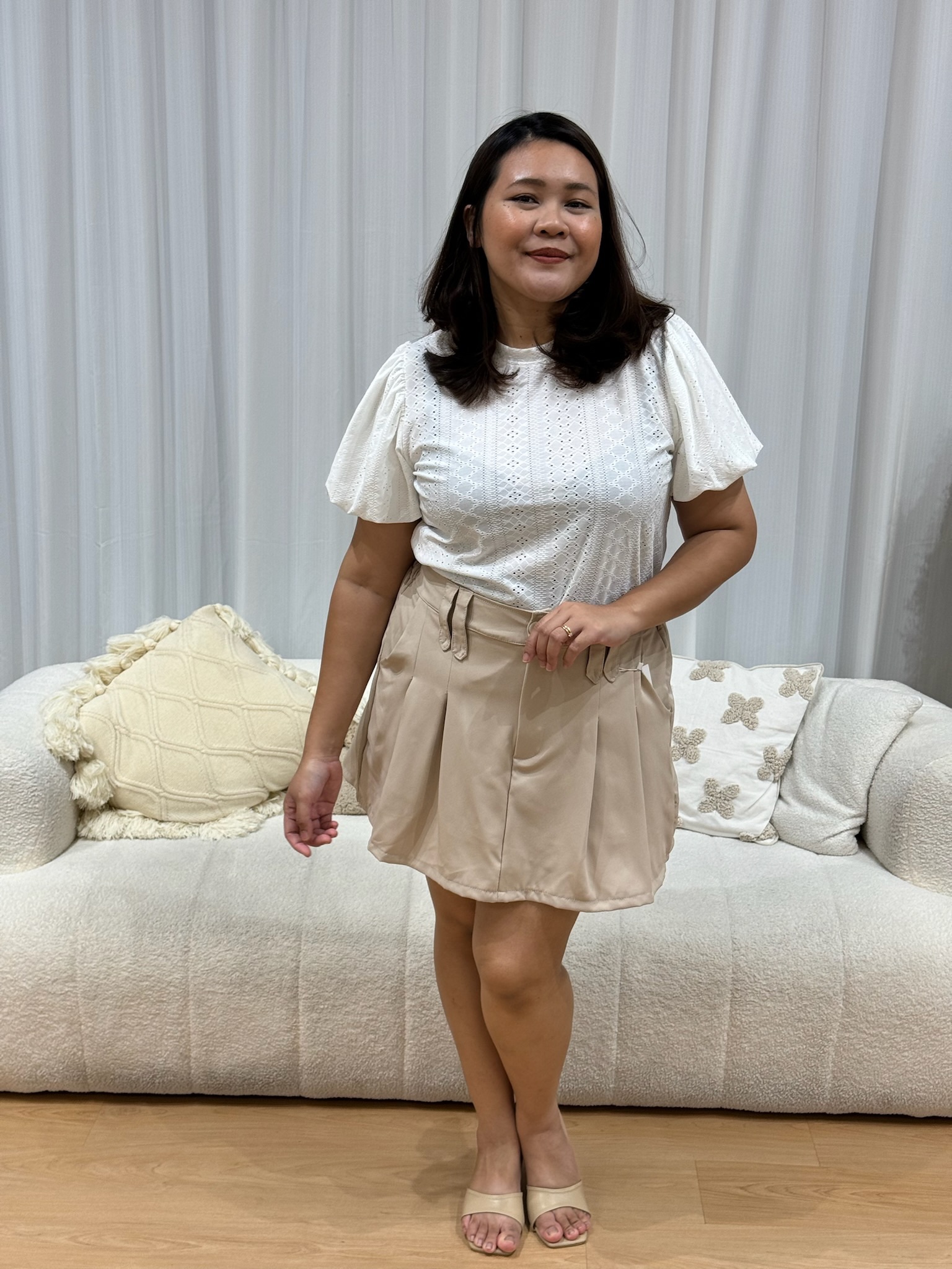 Puolo Cargo Skirt (with inner shorts) |Plus Size Skorts