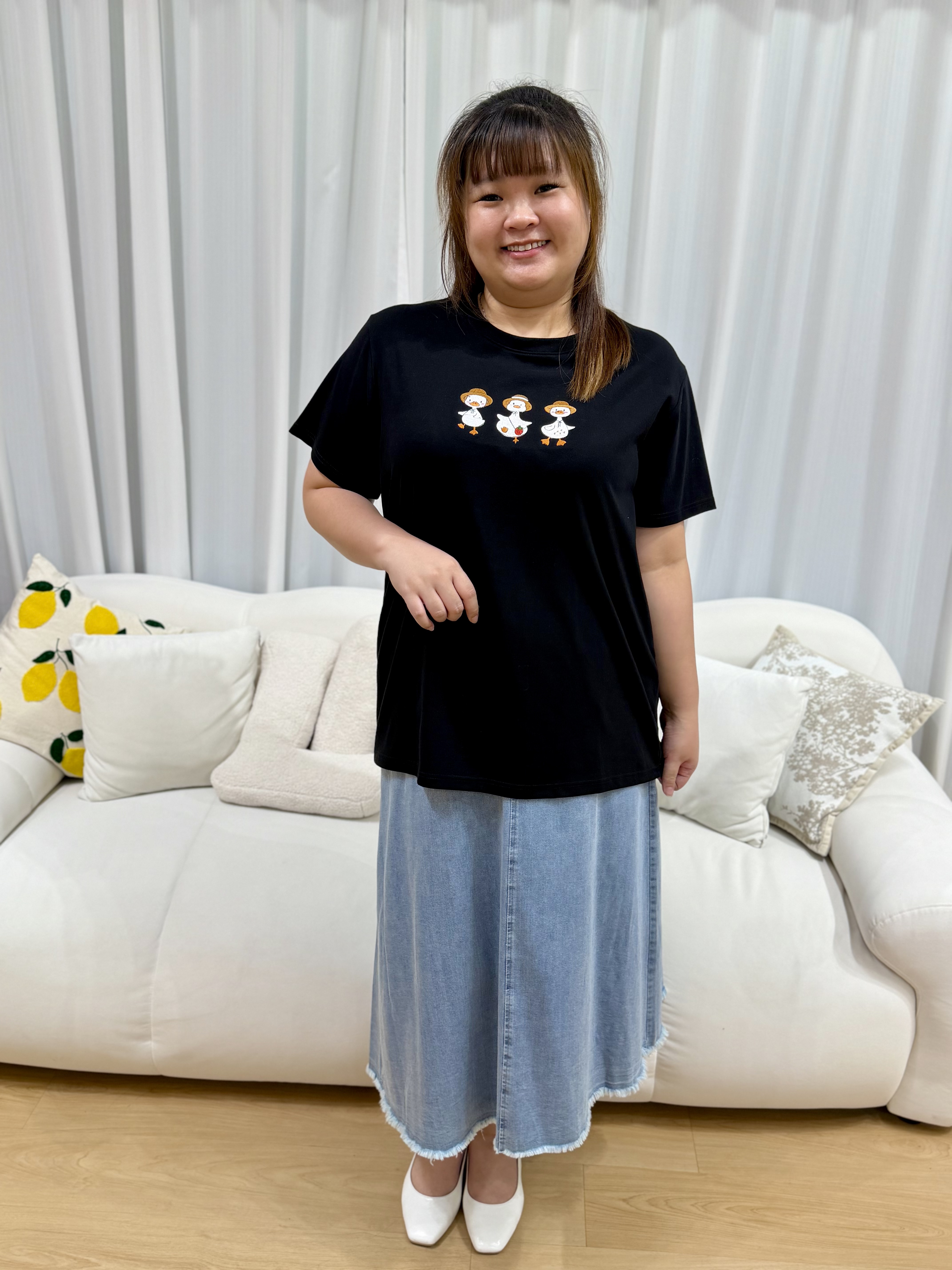 Missy Duckies Holiday Top | Plus Size Top