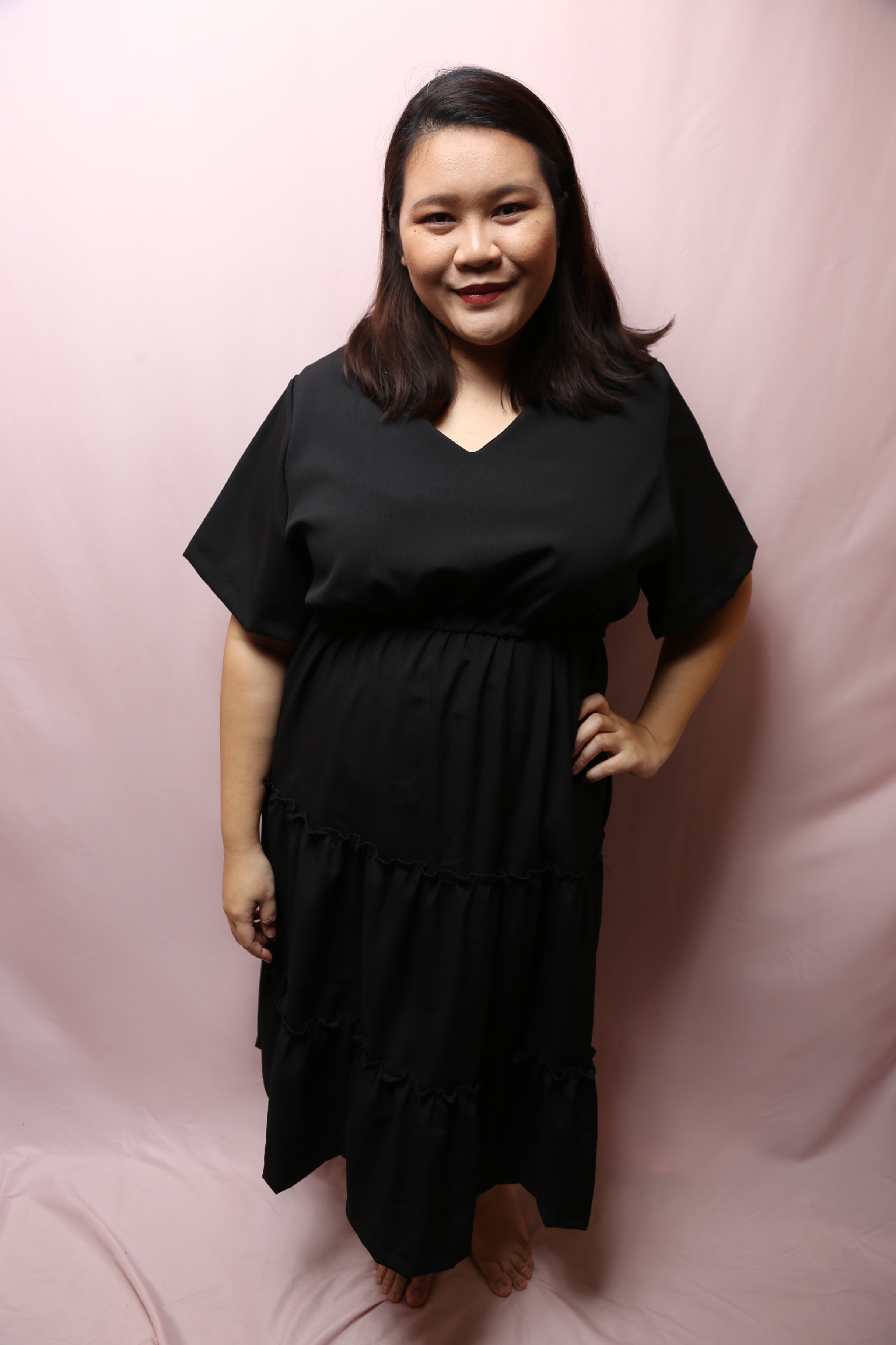 Love OSFA Blair Layer Dress Plus Size Dress