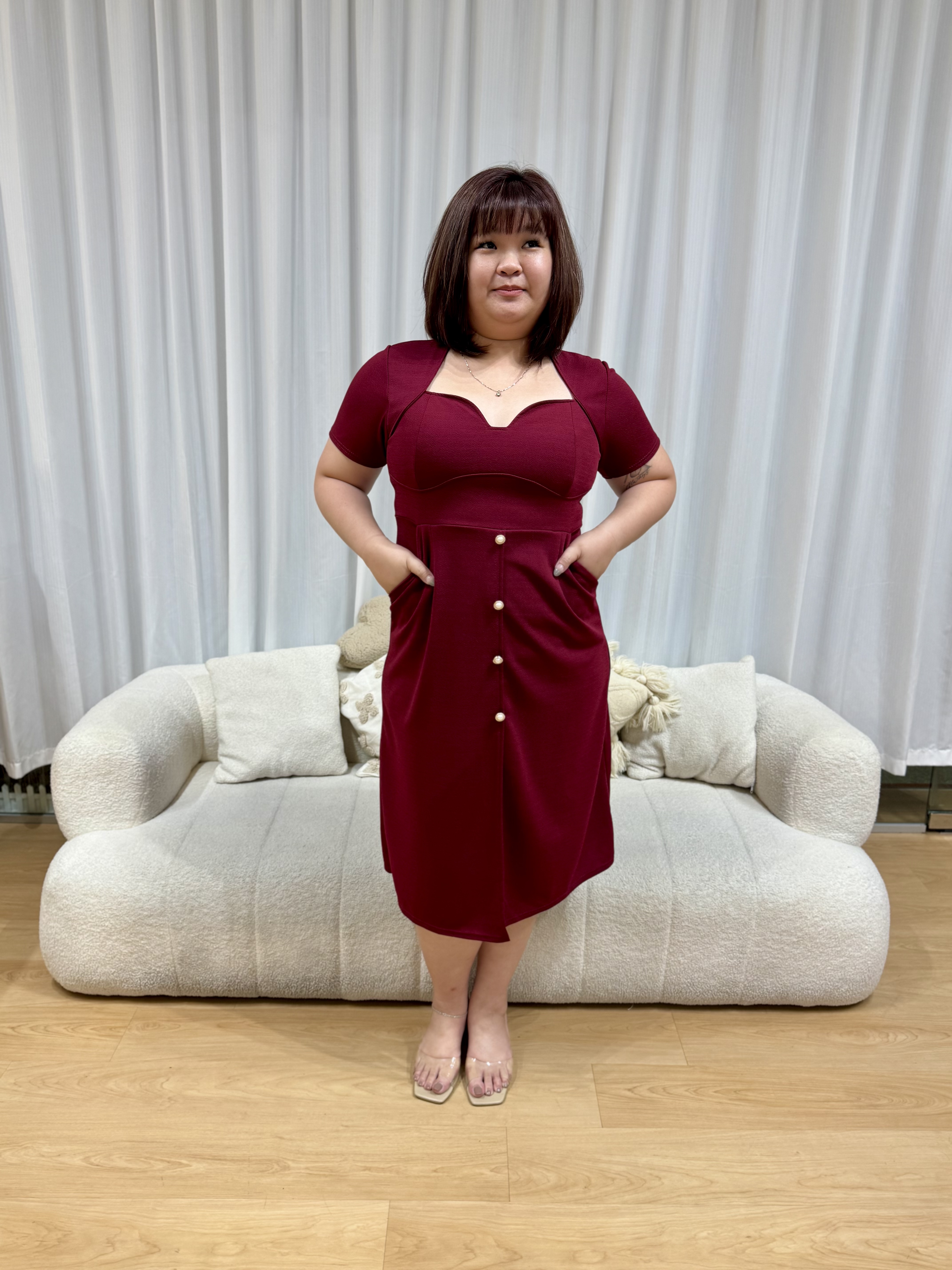 Gigi Textured Dinner Dress | Plus Size Dress