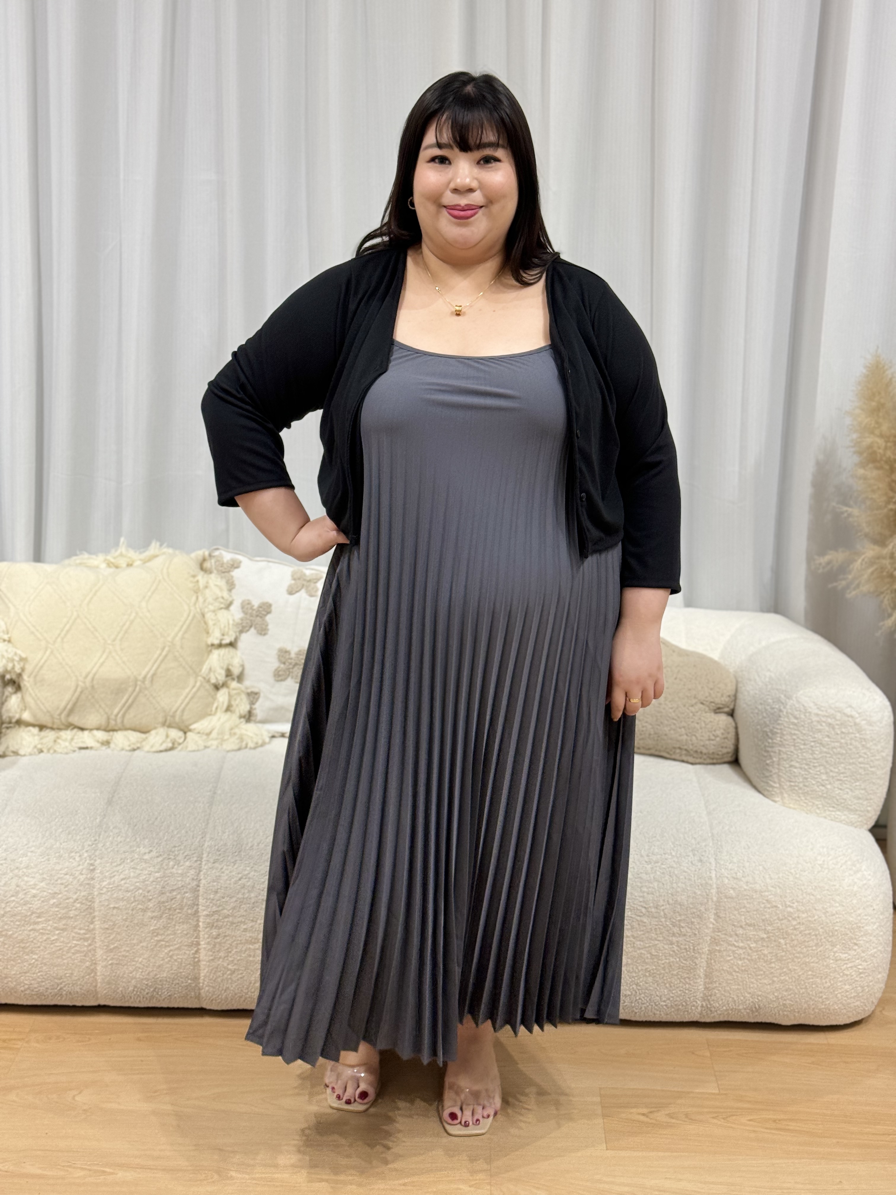 Jacinta Pleated Dress | Plus Size Dress