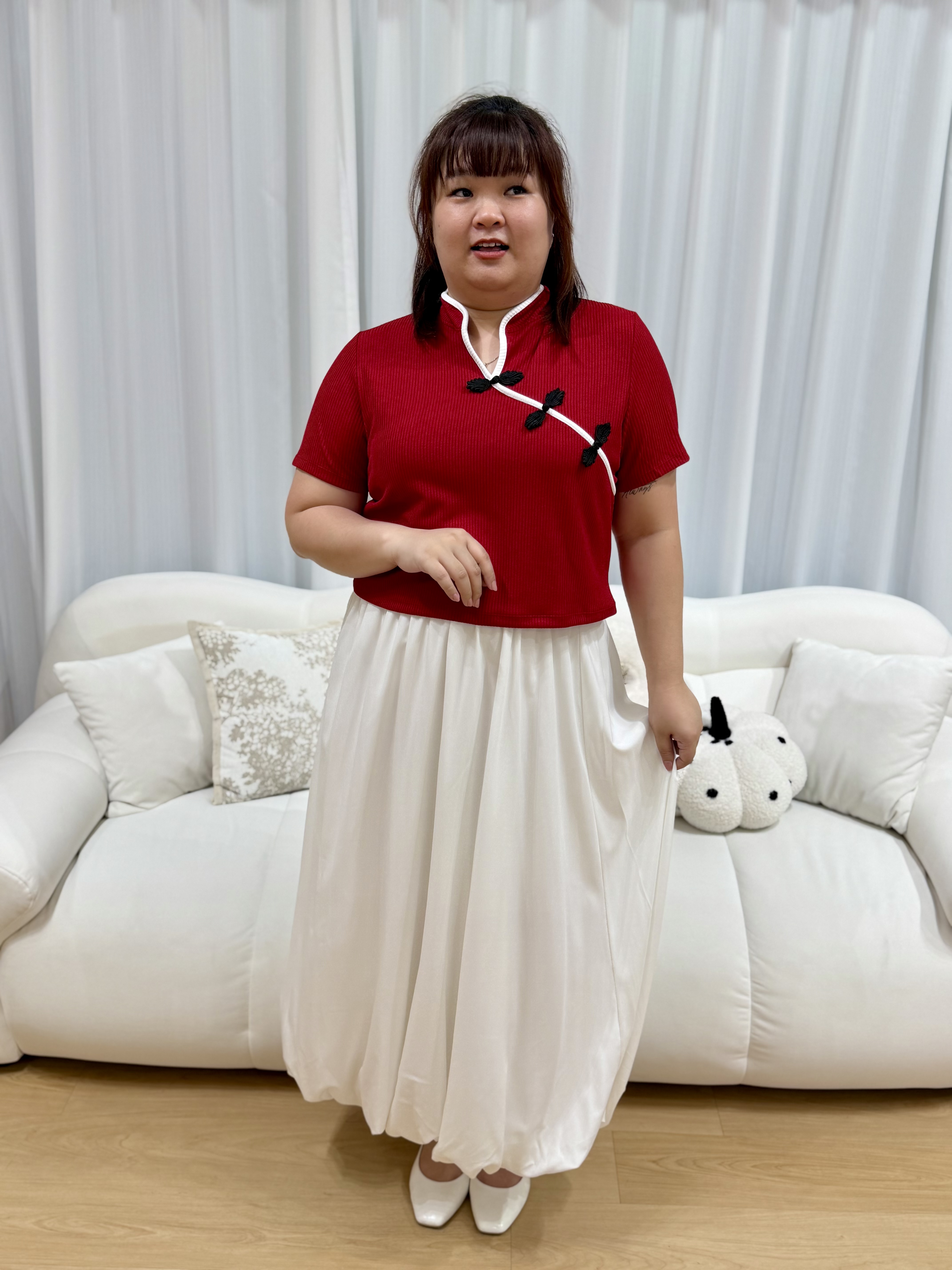 Molly Maxi Bubble Skirt | Plus Size Skirt