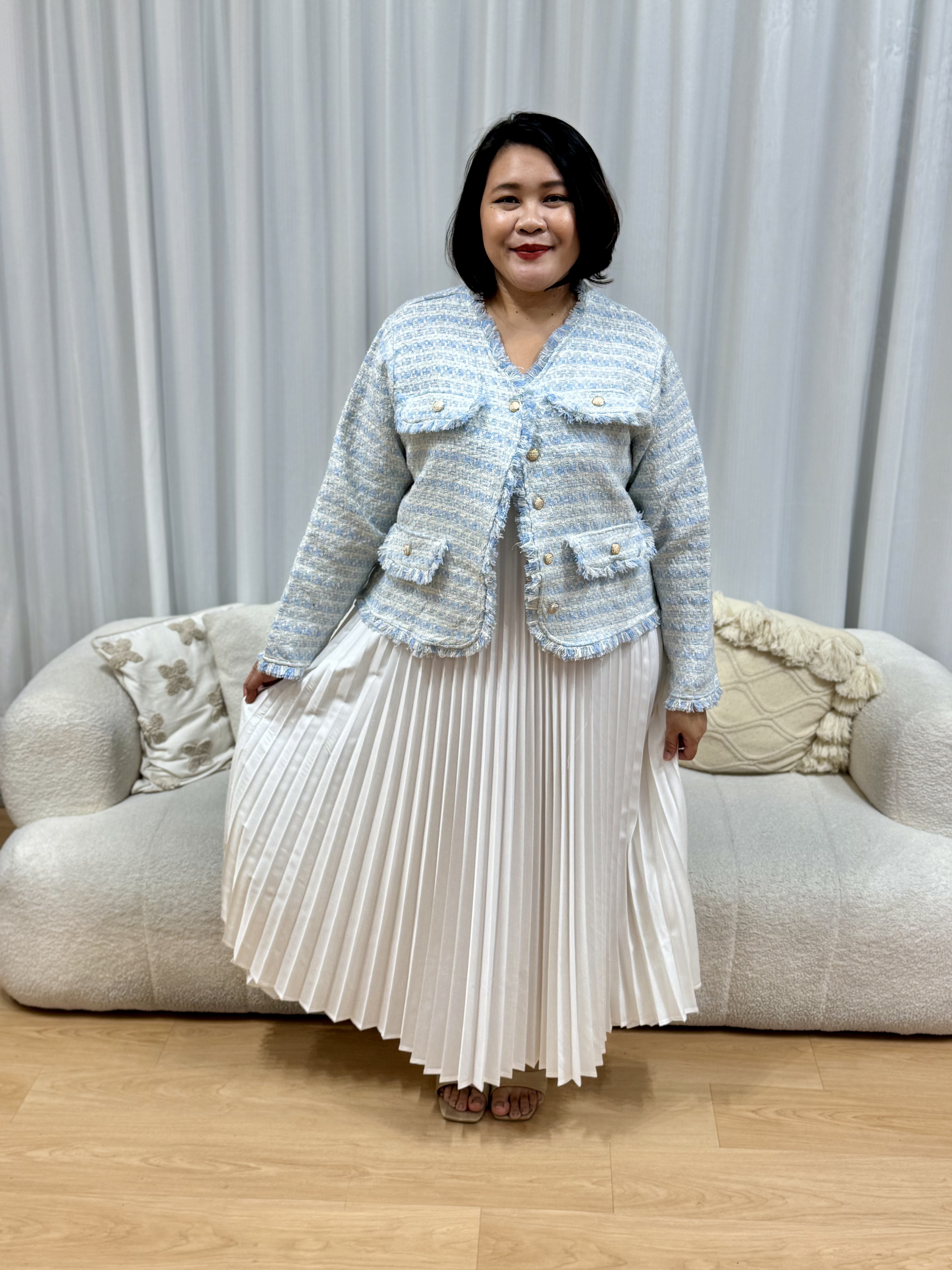 Jessabell COCO Tweet Blazer | Plus Size Blazer