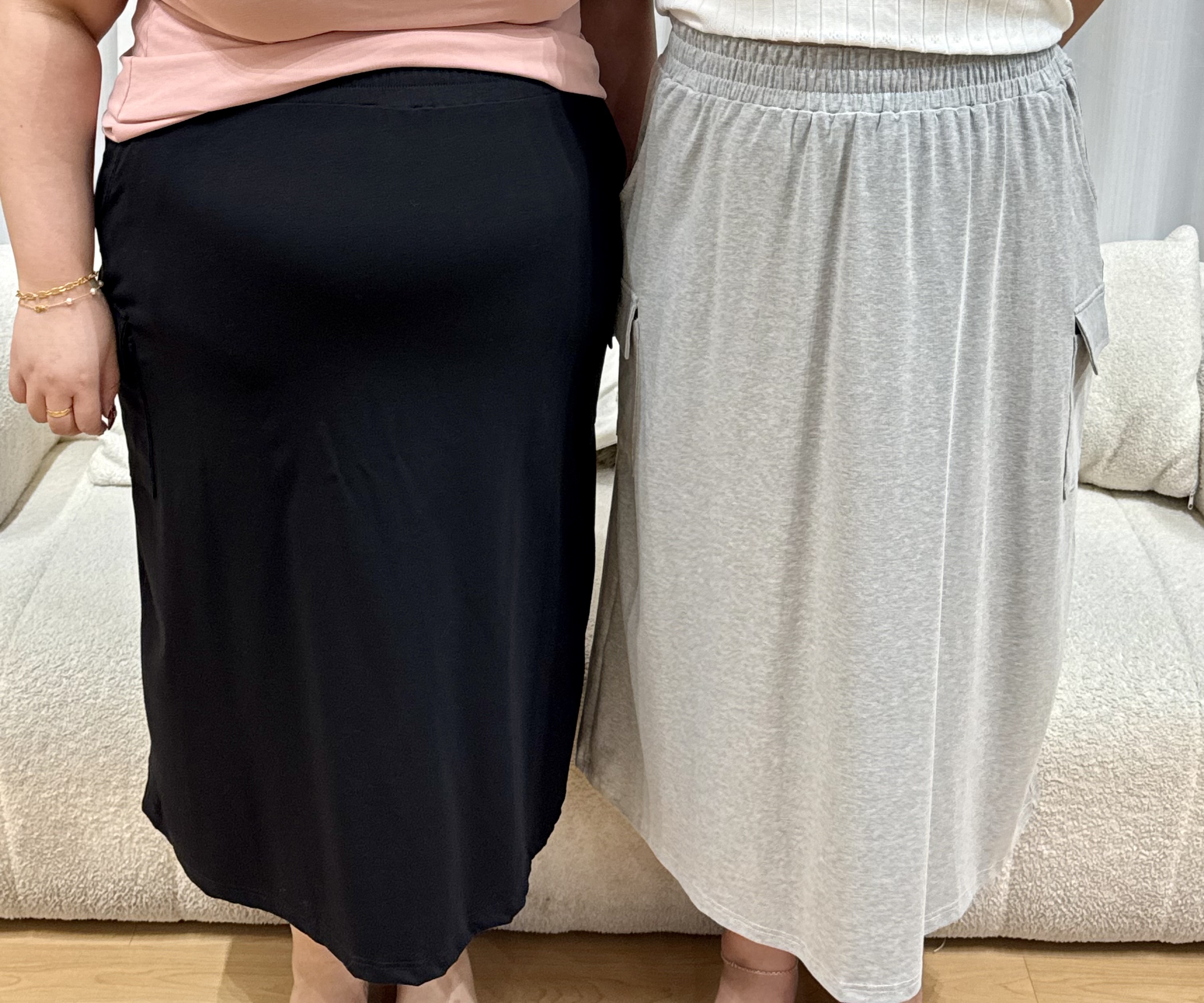 Paperbag Cotton Skirt | Plus Size Skirt