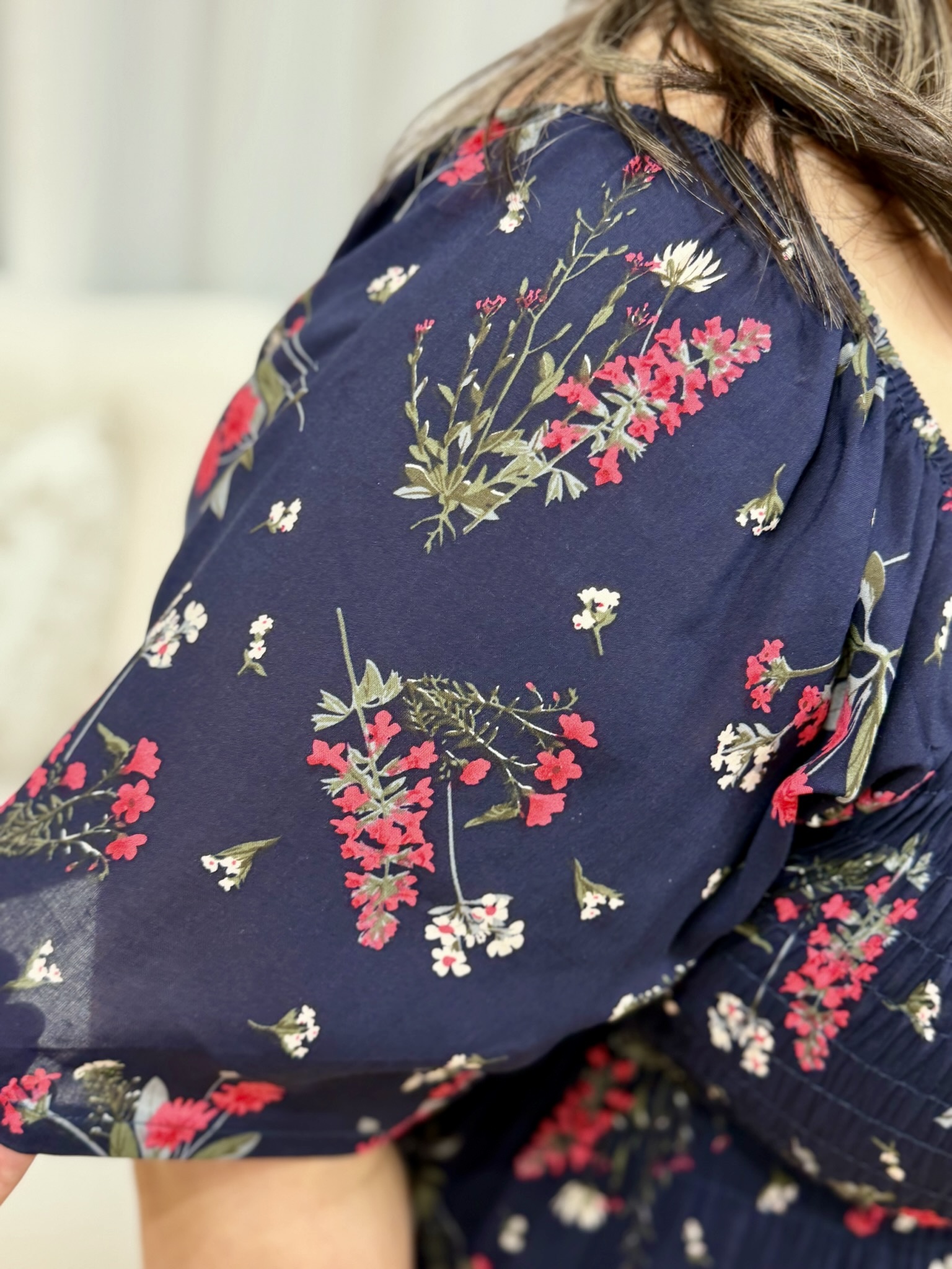 Joanna Smock Maxi Dress | Plus Size Maxi Dress