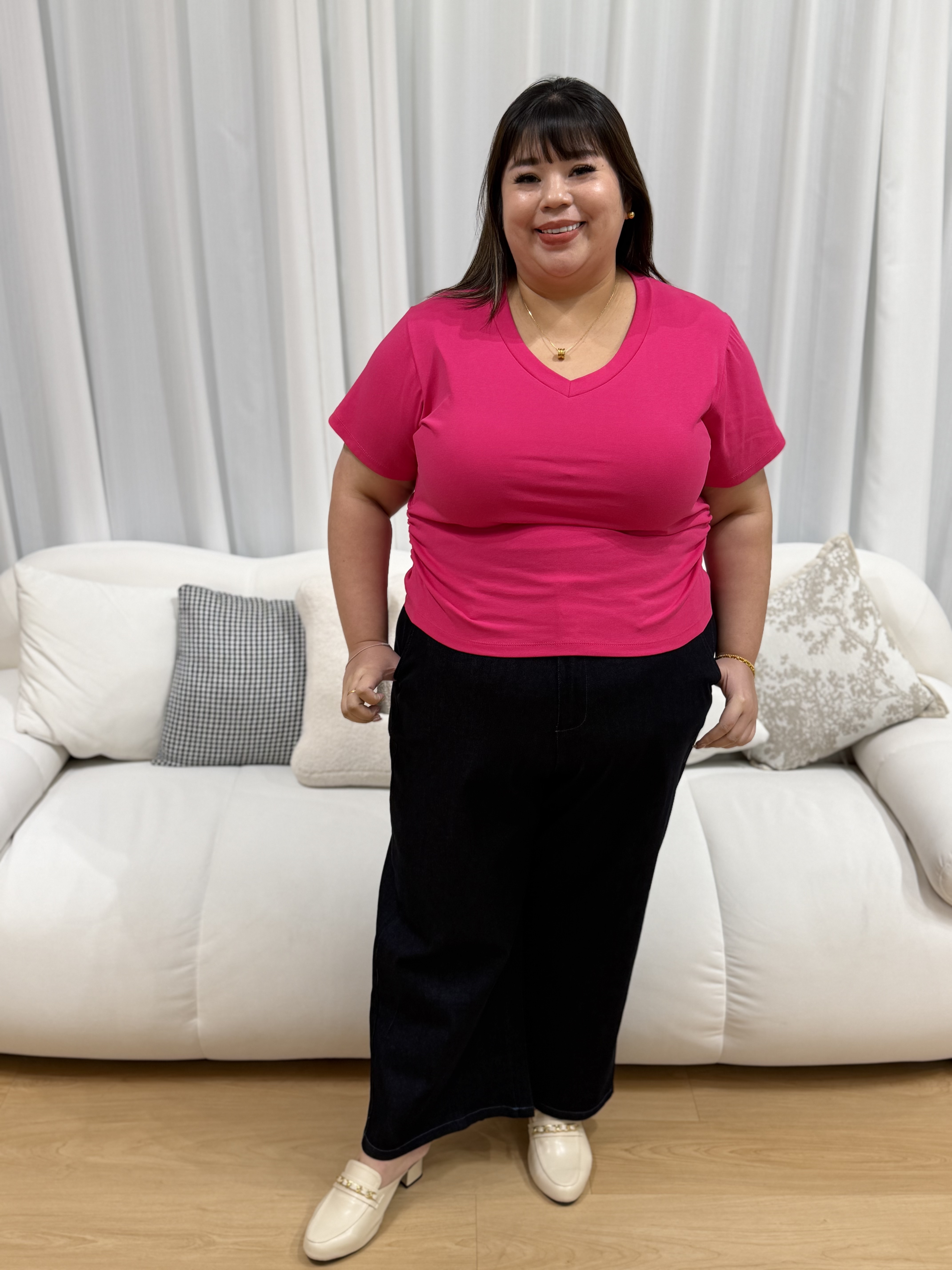 Love+ Blair Twin Button Jeans #1816 | Plus Size Jeans