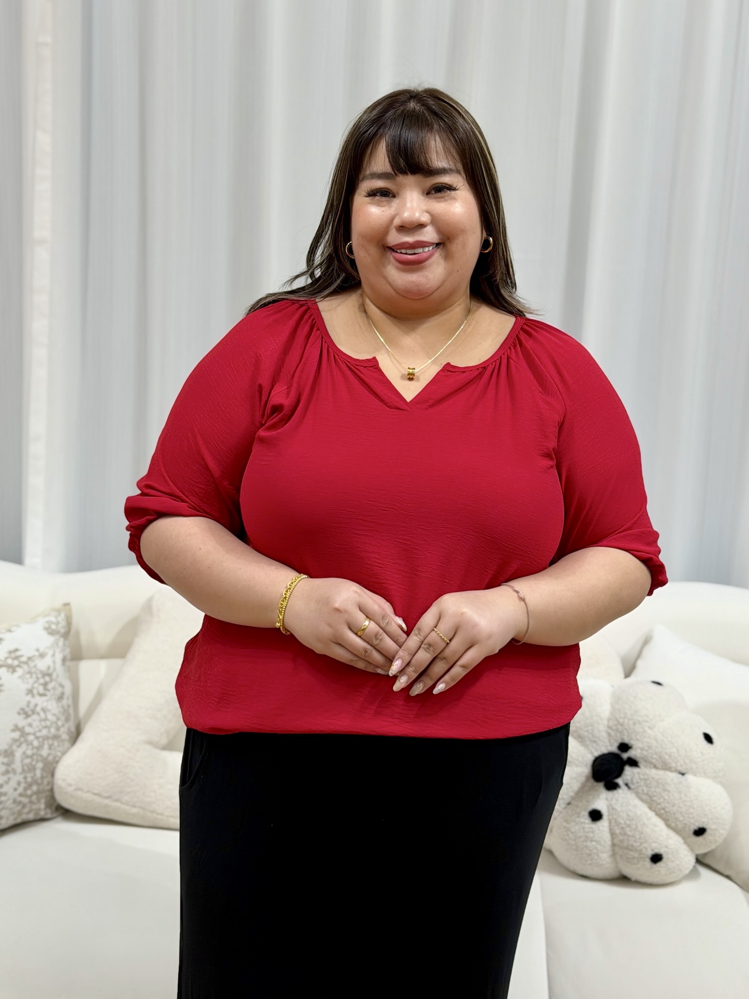 Melina Unique Top | Plus Size Top