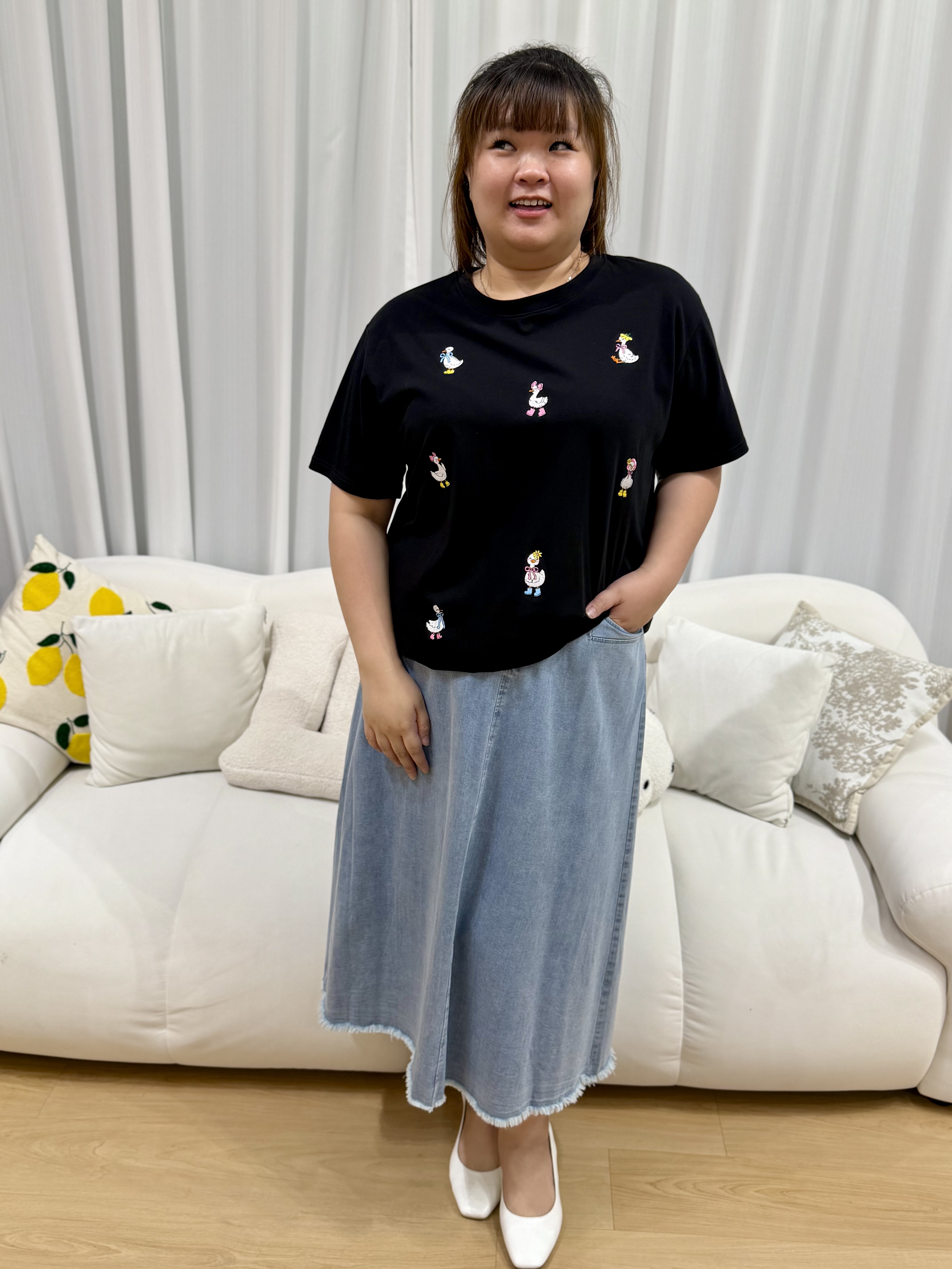 Quack All Around The Duck Top | Plus Size Top