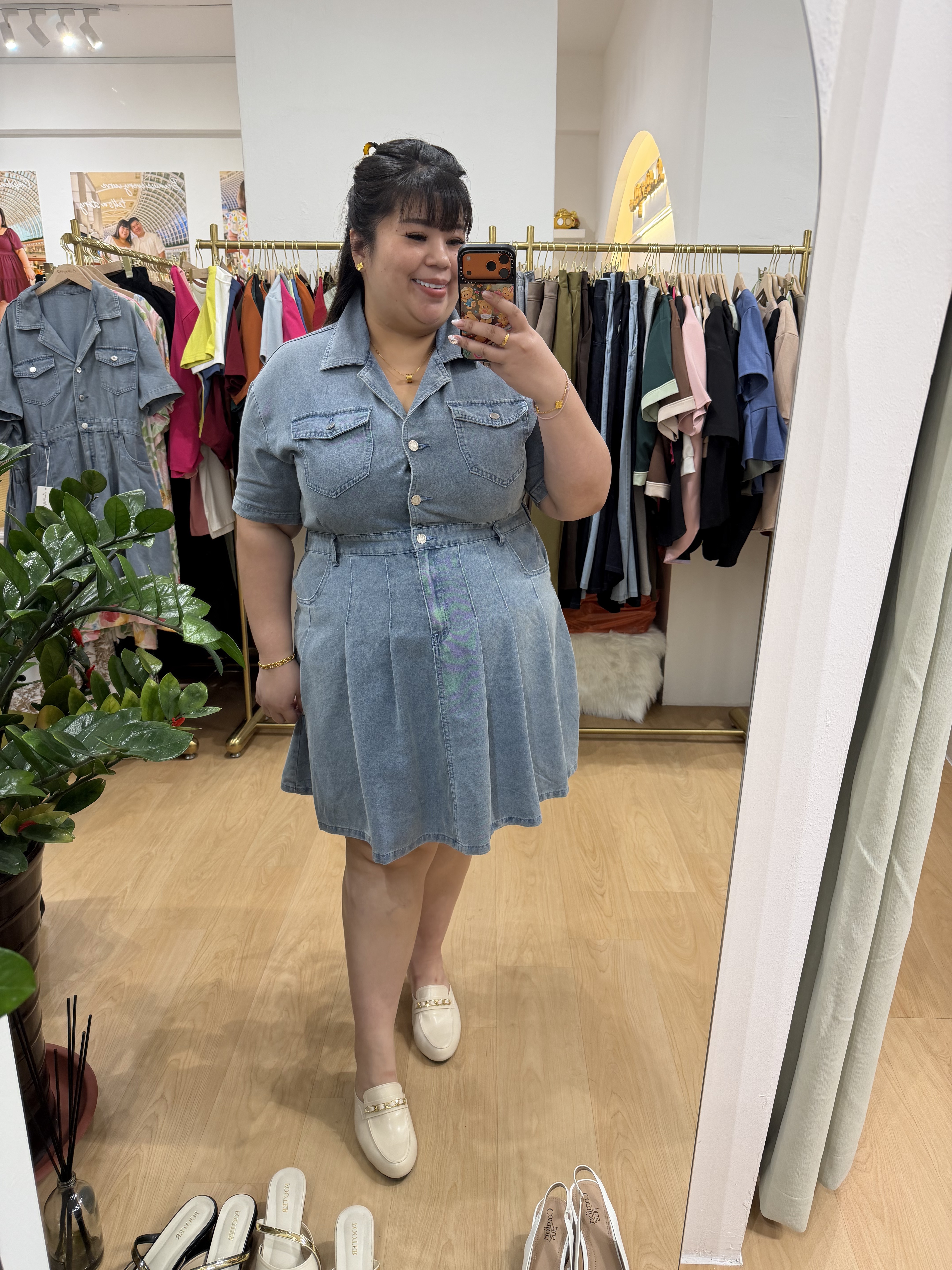 Love+ Denim Slimflex Dress | Plus Size Denim Dress