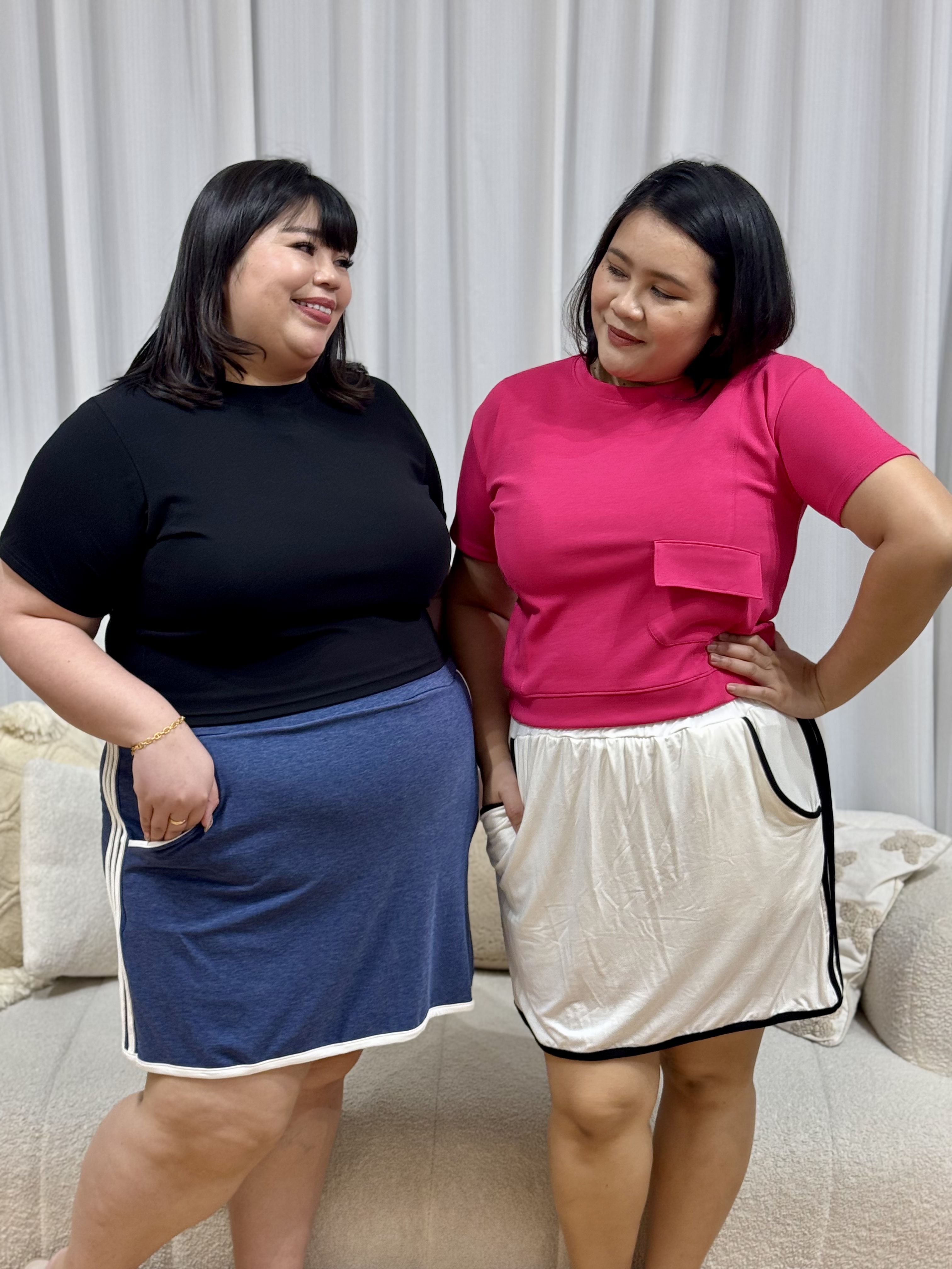 Love+ Carter Tennis Rayon Skorts | Plus Size Shorts