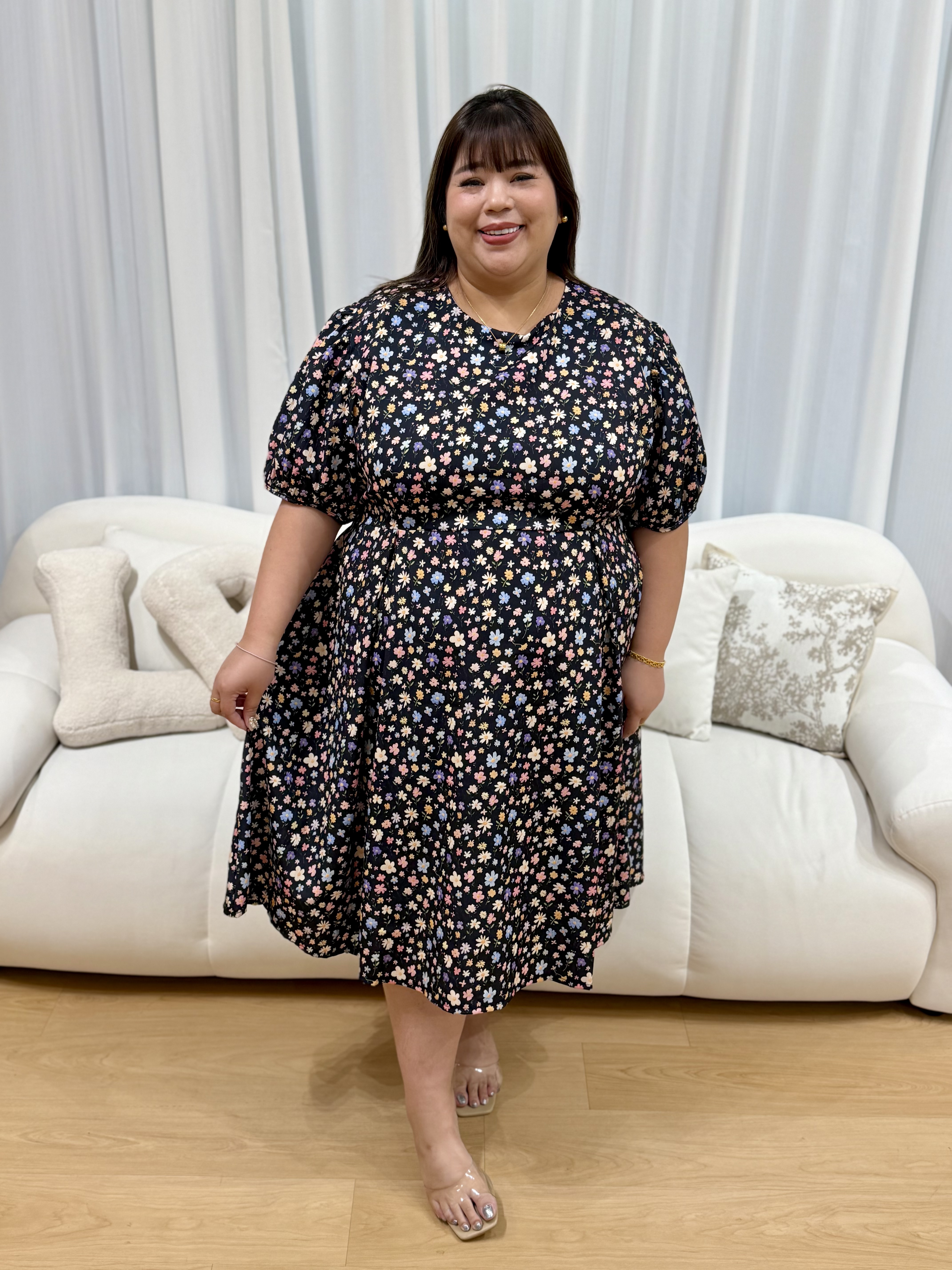 Adelle Elle Floral Dress | Plus Size Dress