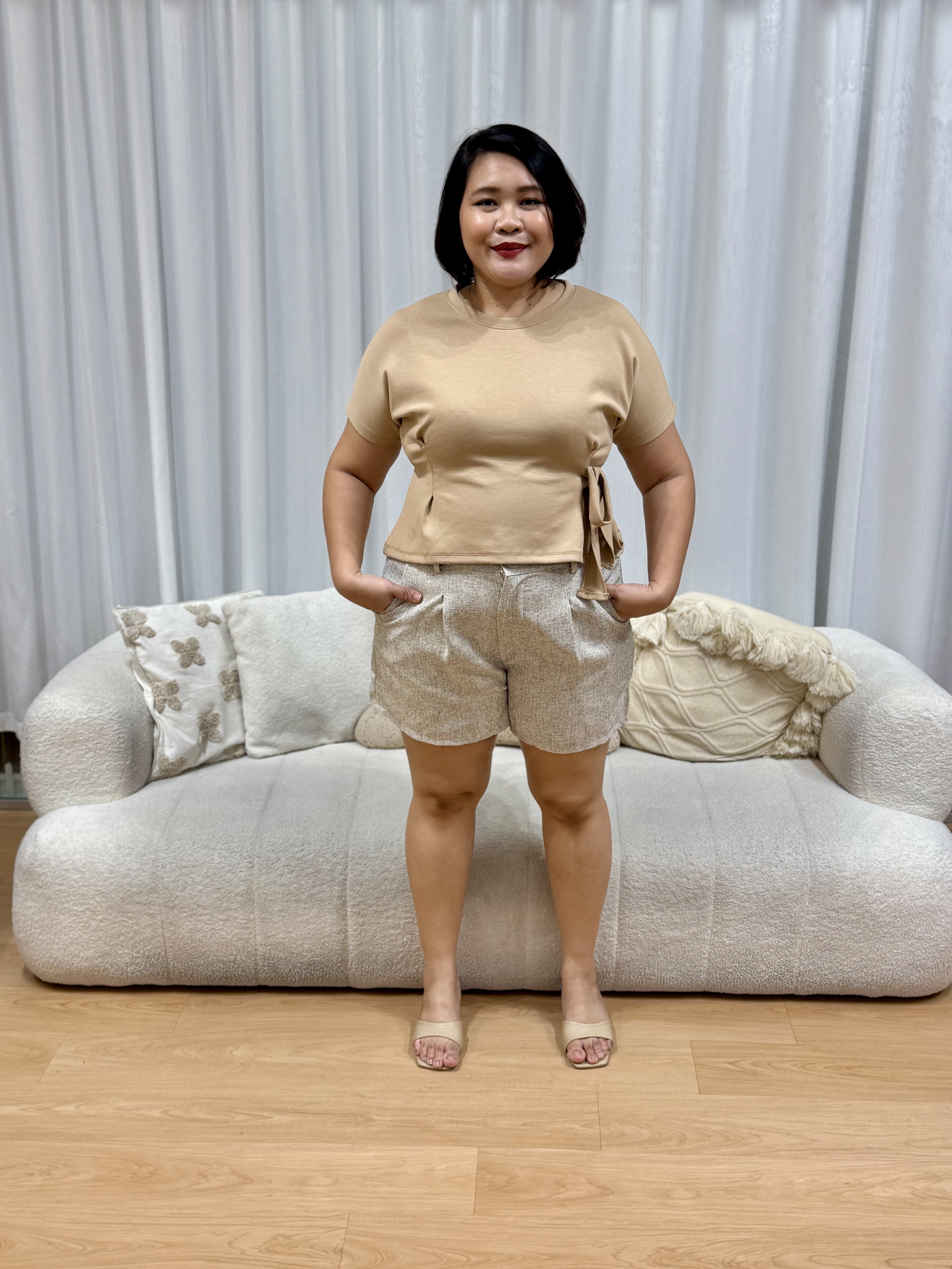 Camry Tweet Shorts  | Plus Size Short