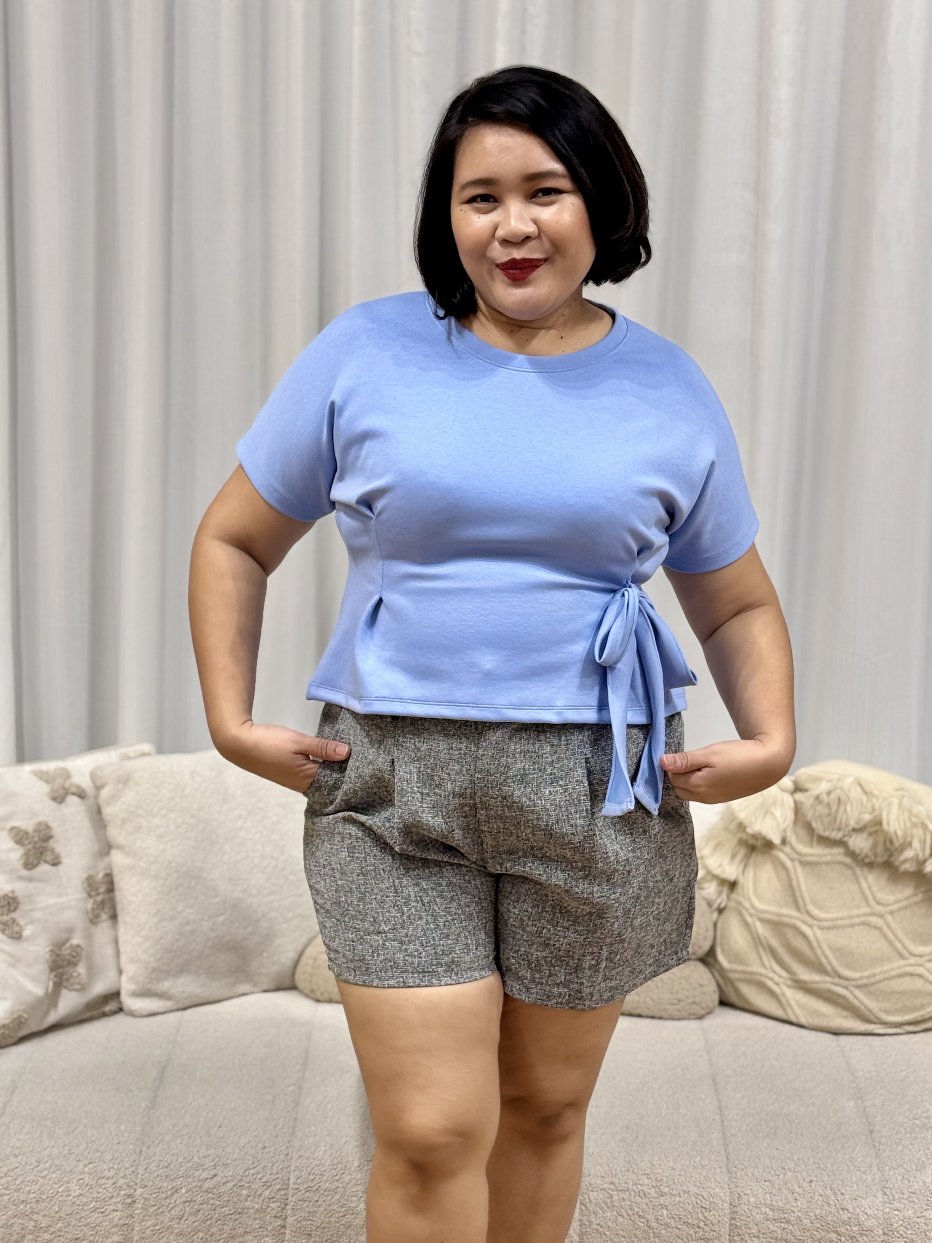Camry Tweet Shorts  | Plus Size Short
