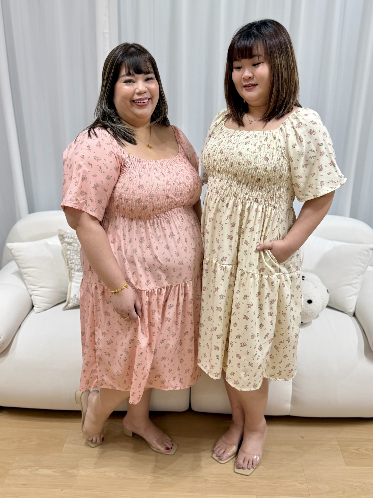 Jovinne Short Smock Dress | Plus Size Dresss