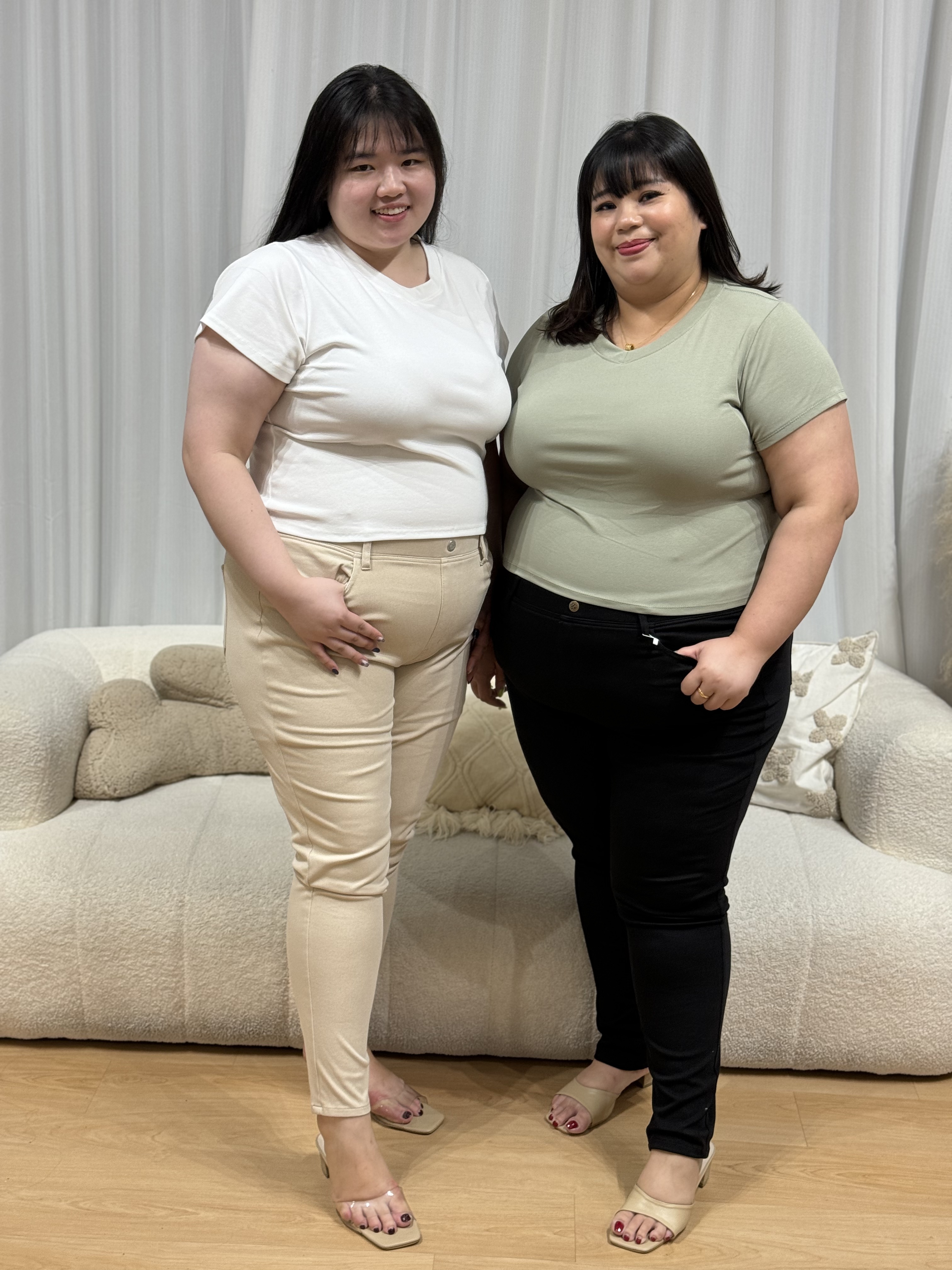 Basic V Neck Top | Plus Size Top