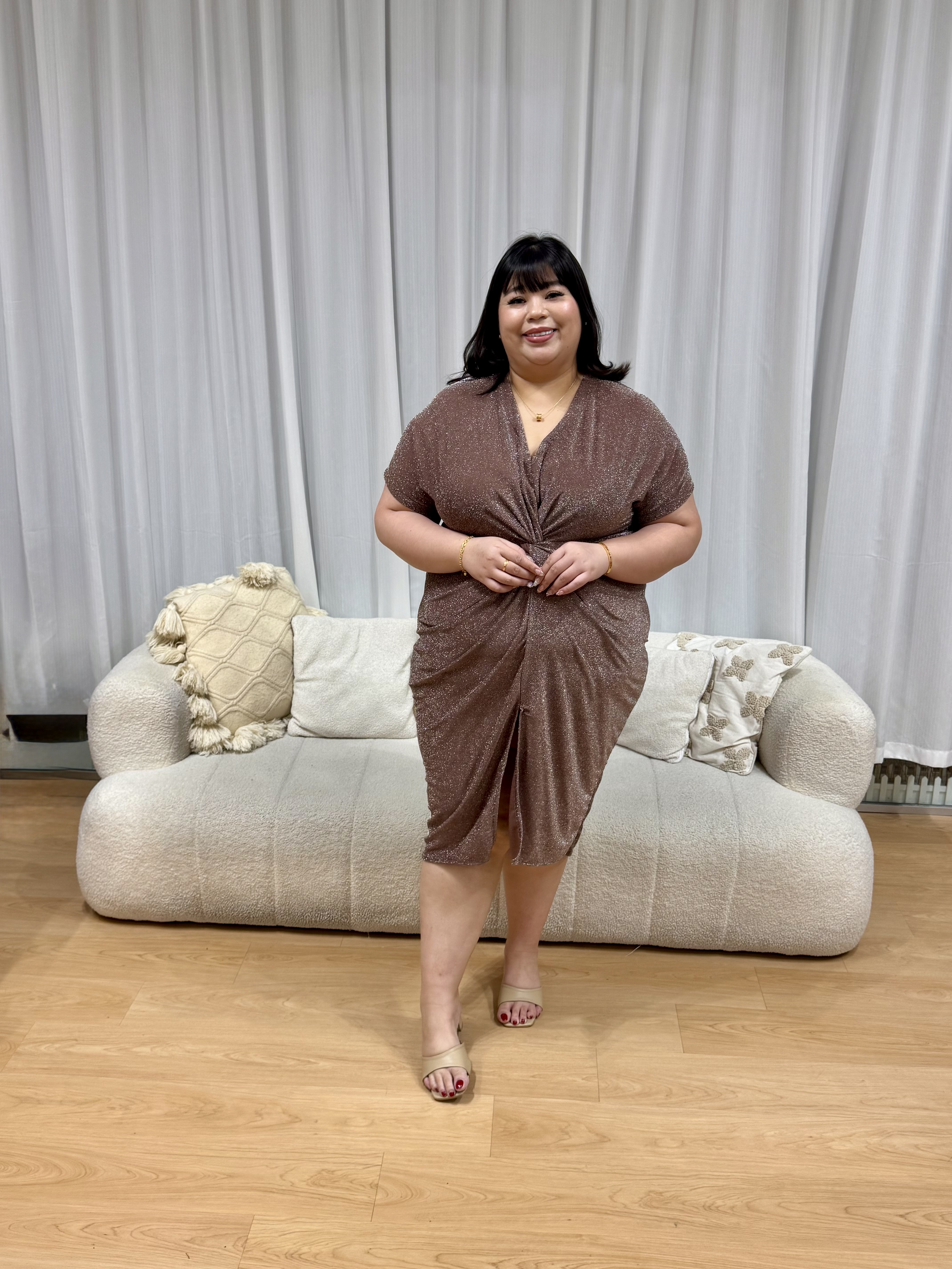 Nicole Shimmering Splendid Dress | Plus Size Dress