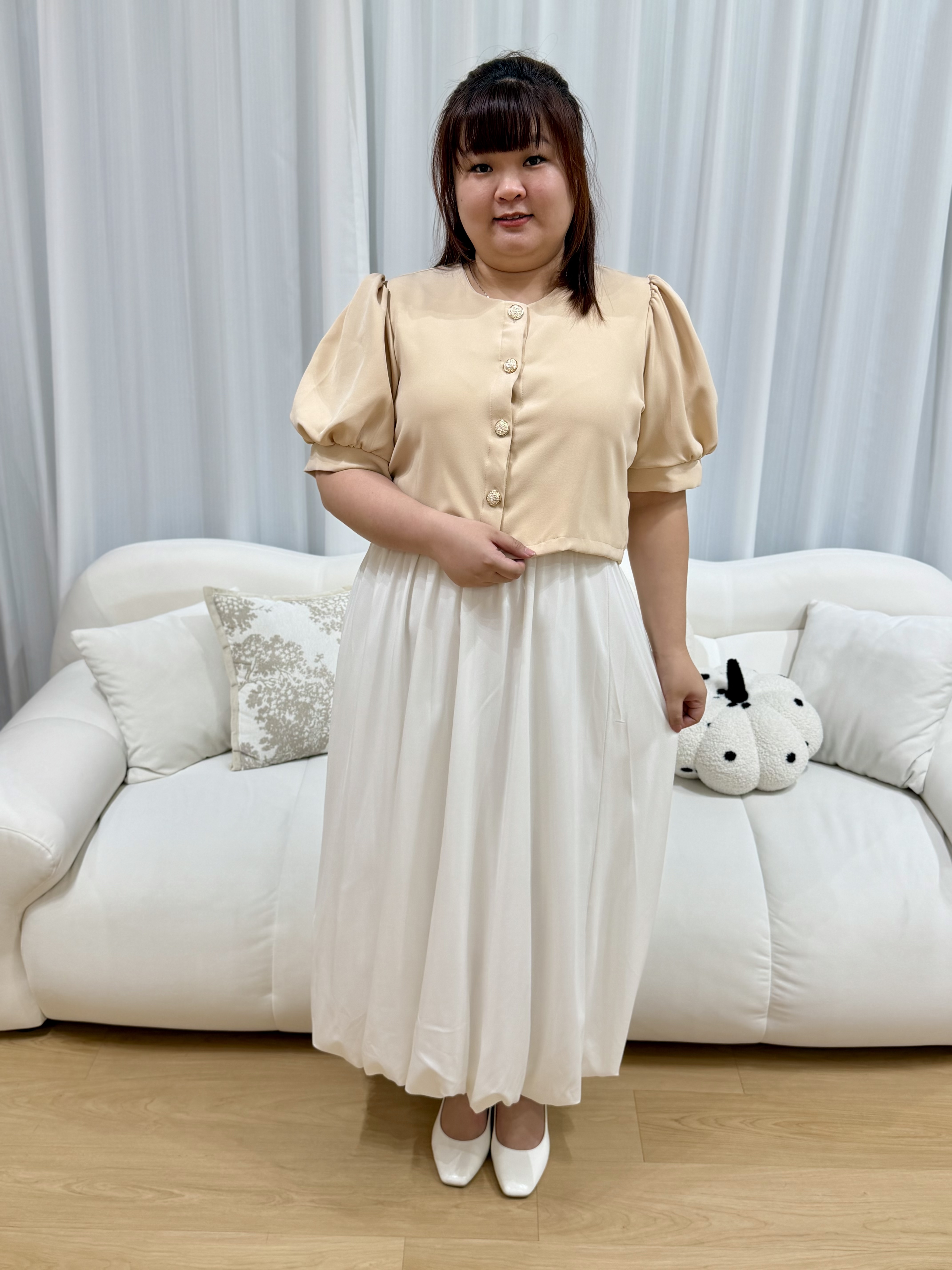 Kuno Gold Top | Plus Size Top