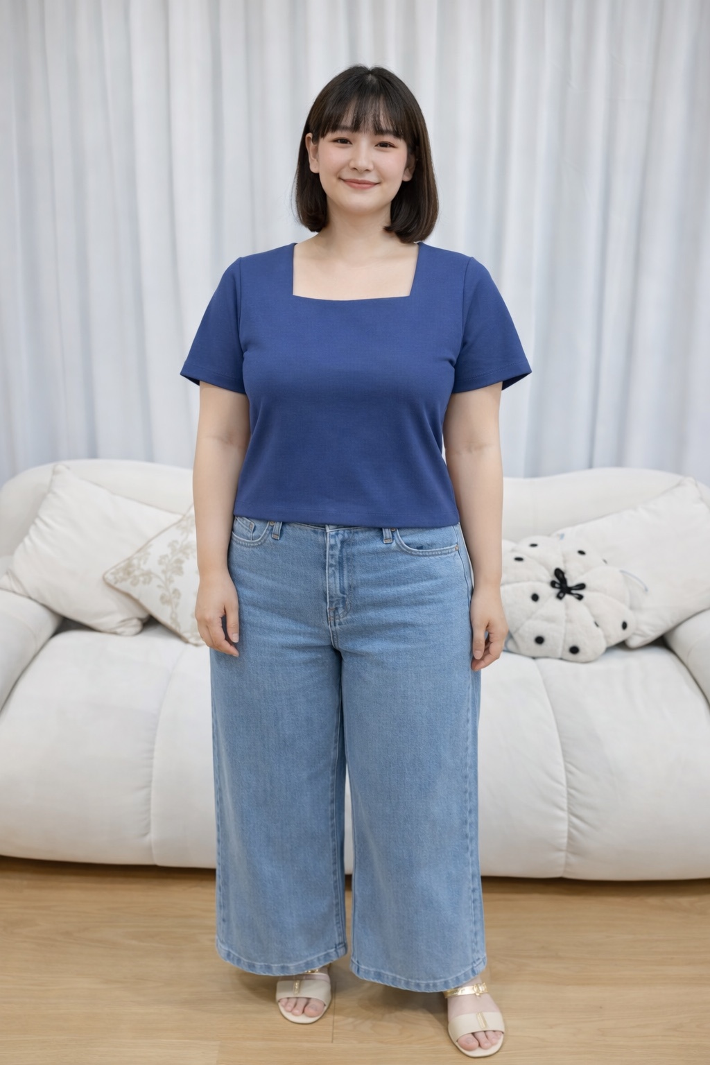 Box Neck Premium Top | Plus Size Top