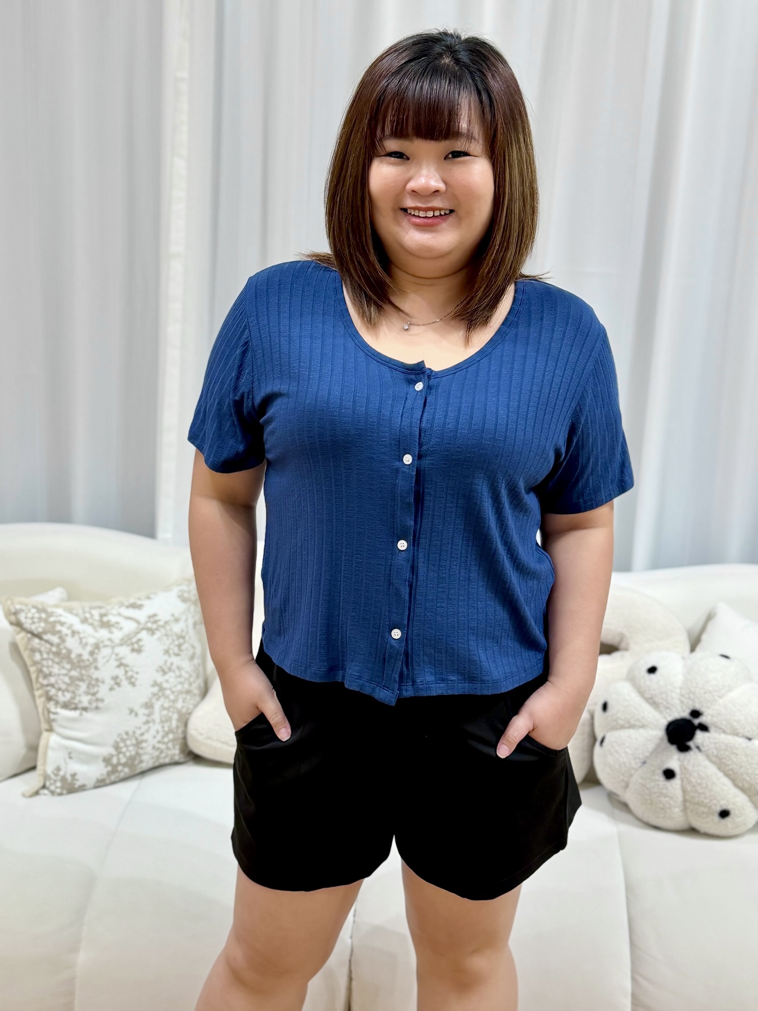 Ripped Soft Cotton Top/ Cardigan | Plus Size Cardigan