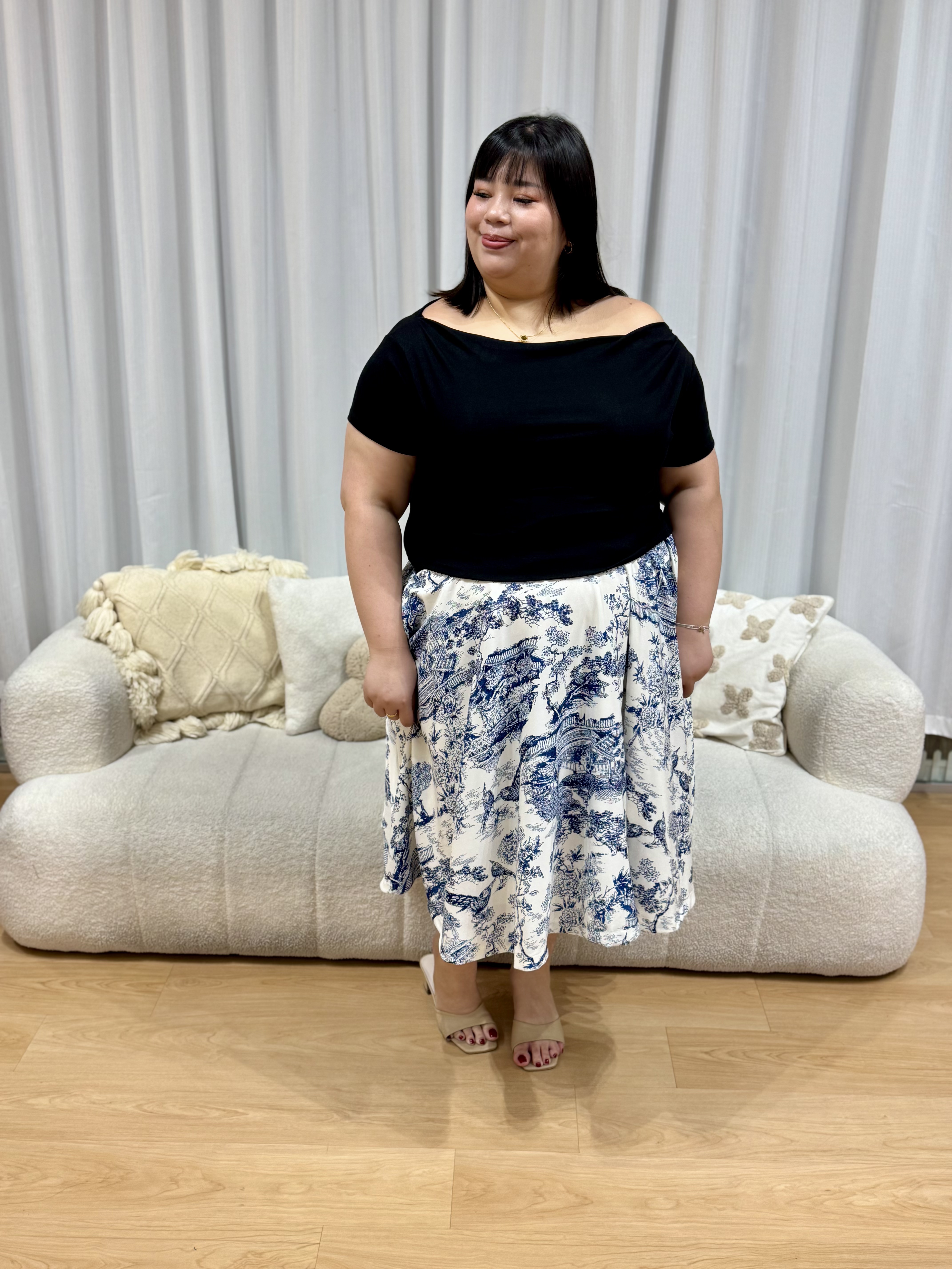 Love+ Brooklyn Tolli Skirt | Plus Size Skirt