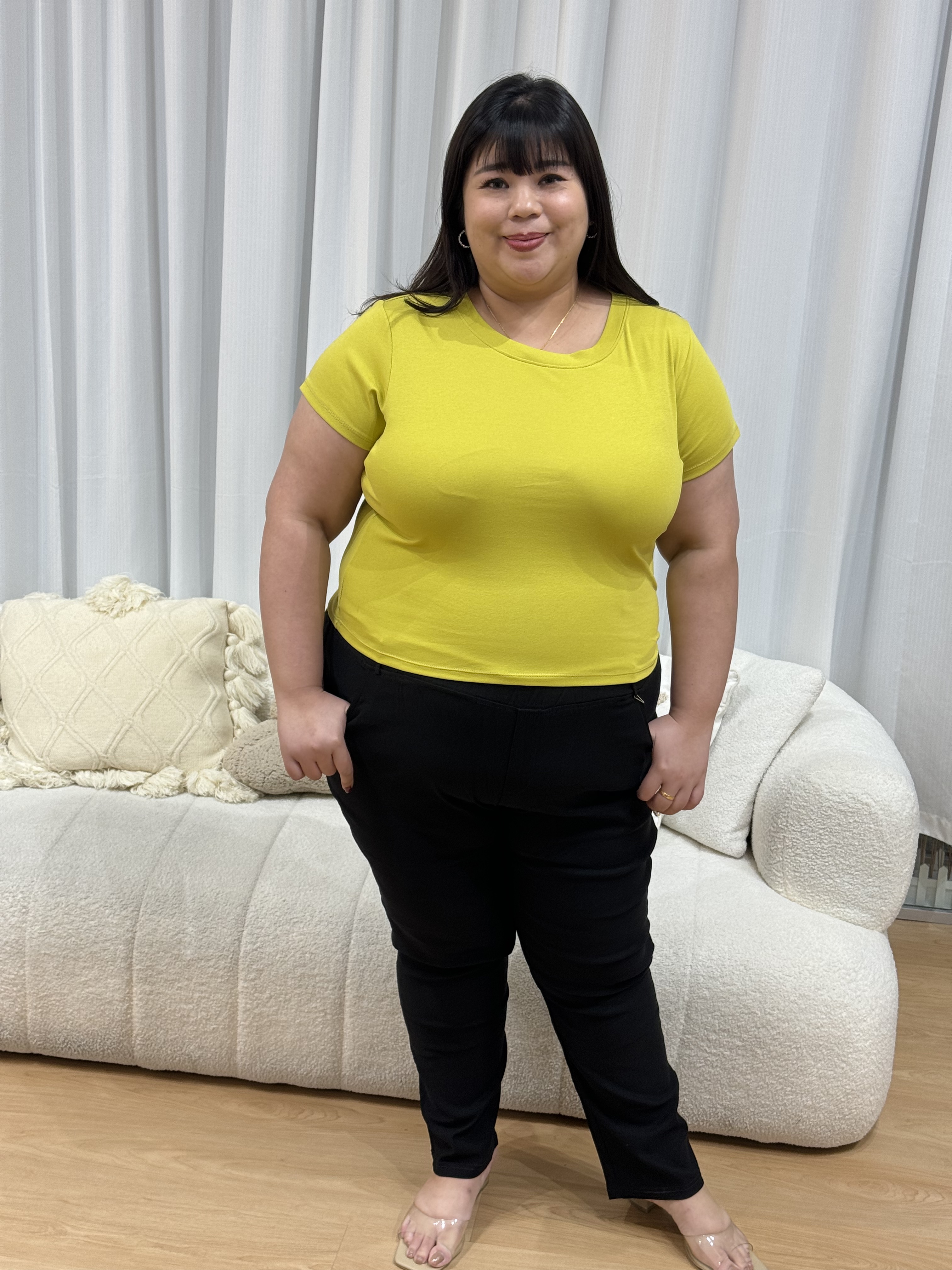 Love+ Prima Black Pants | Plus Size Pants Singapore