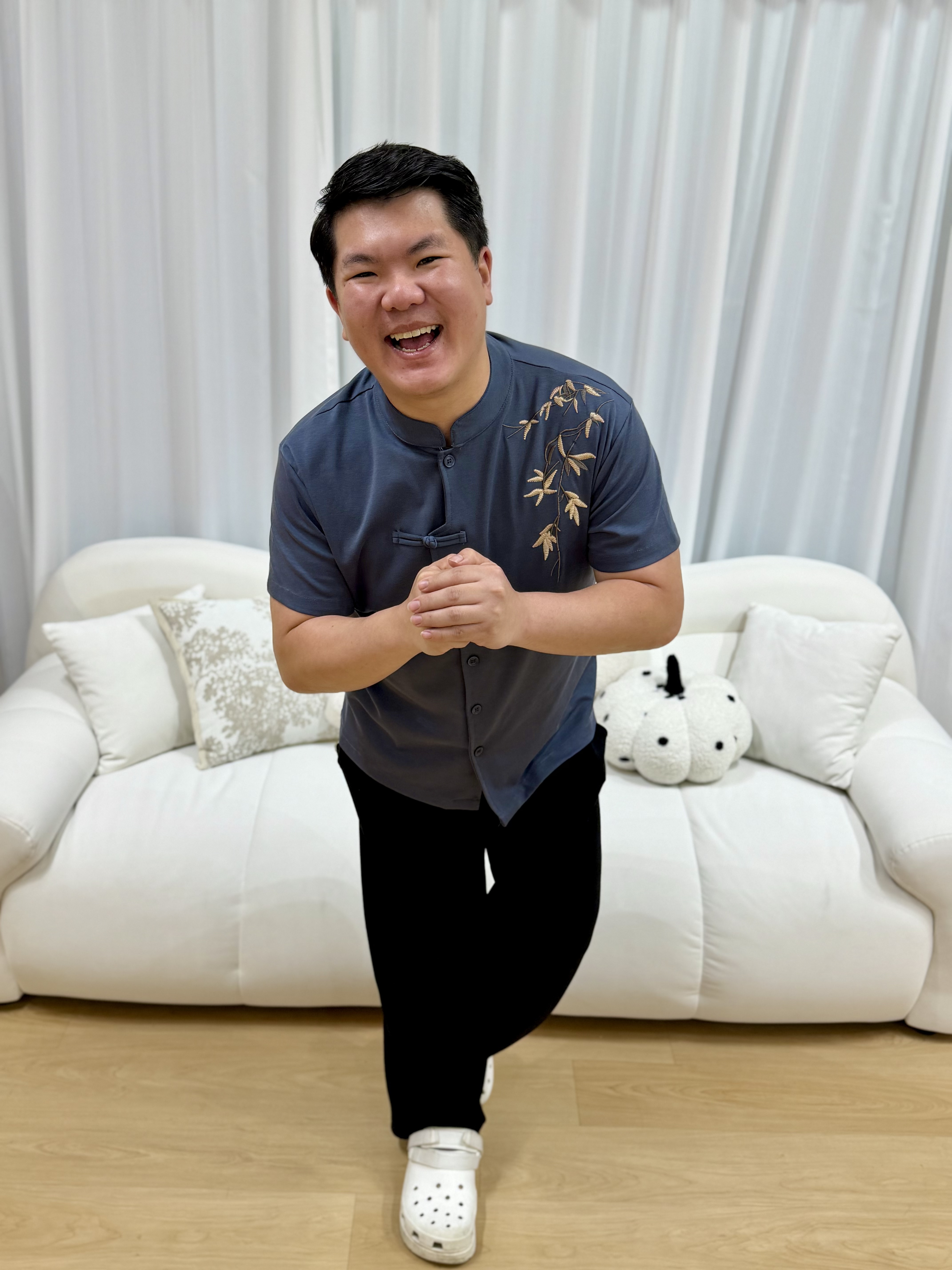 竹瑞 Mens Qipao Top | Plus Size Mens Top