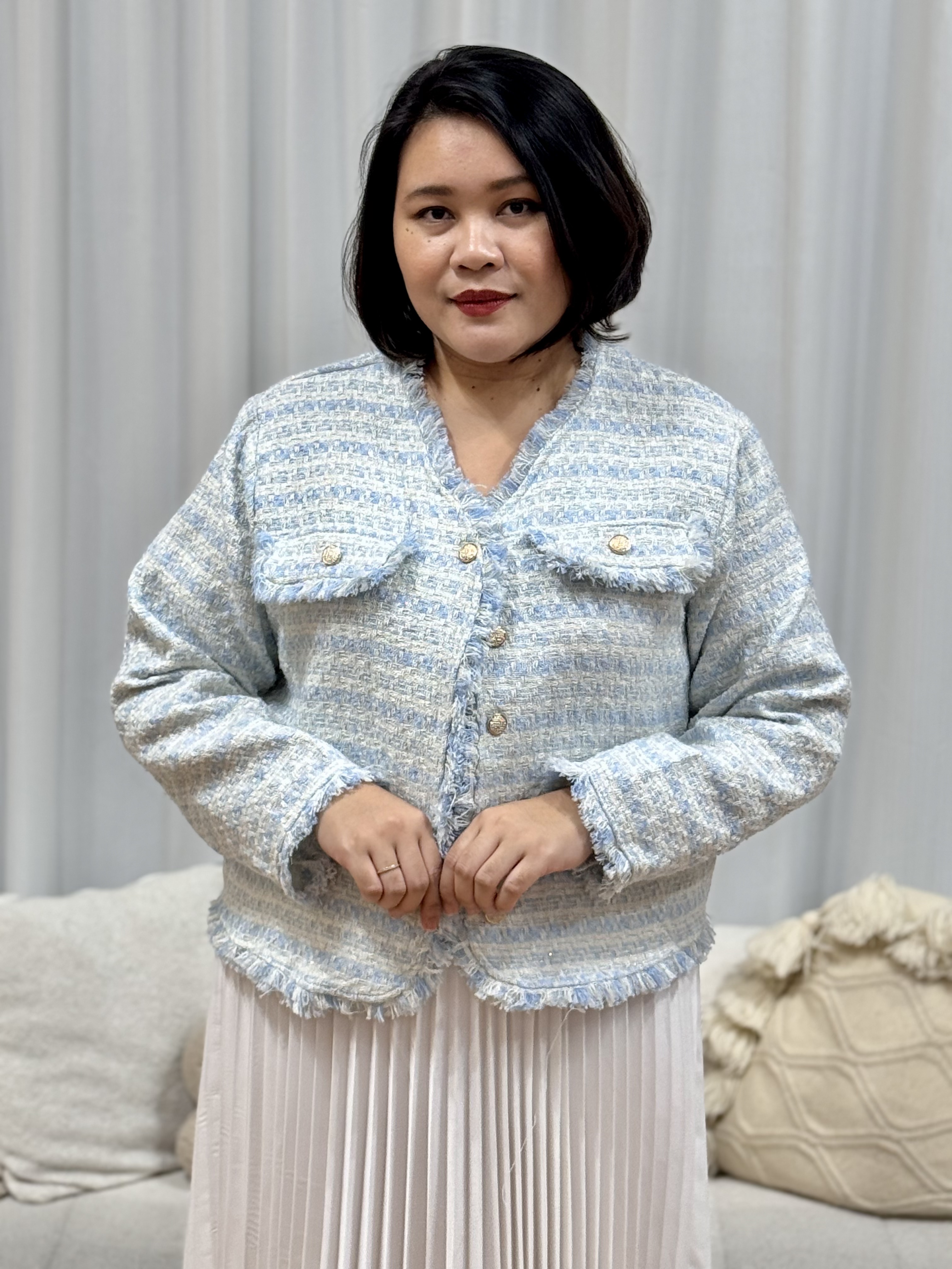 Jessabell COCO Tweet Blazer | Plus Size Blazer