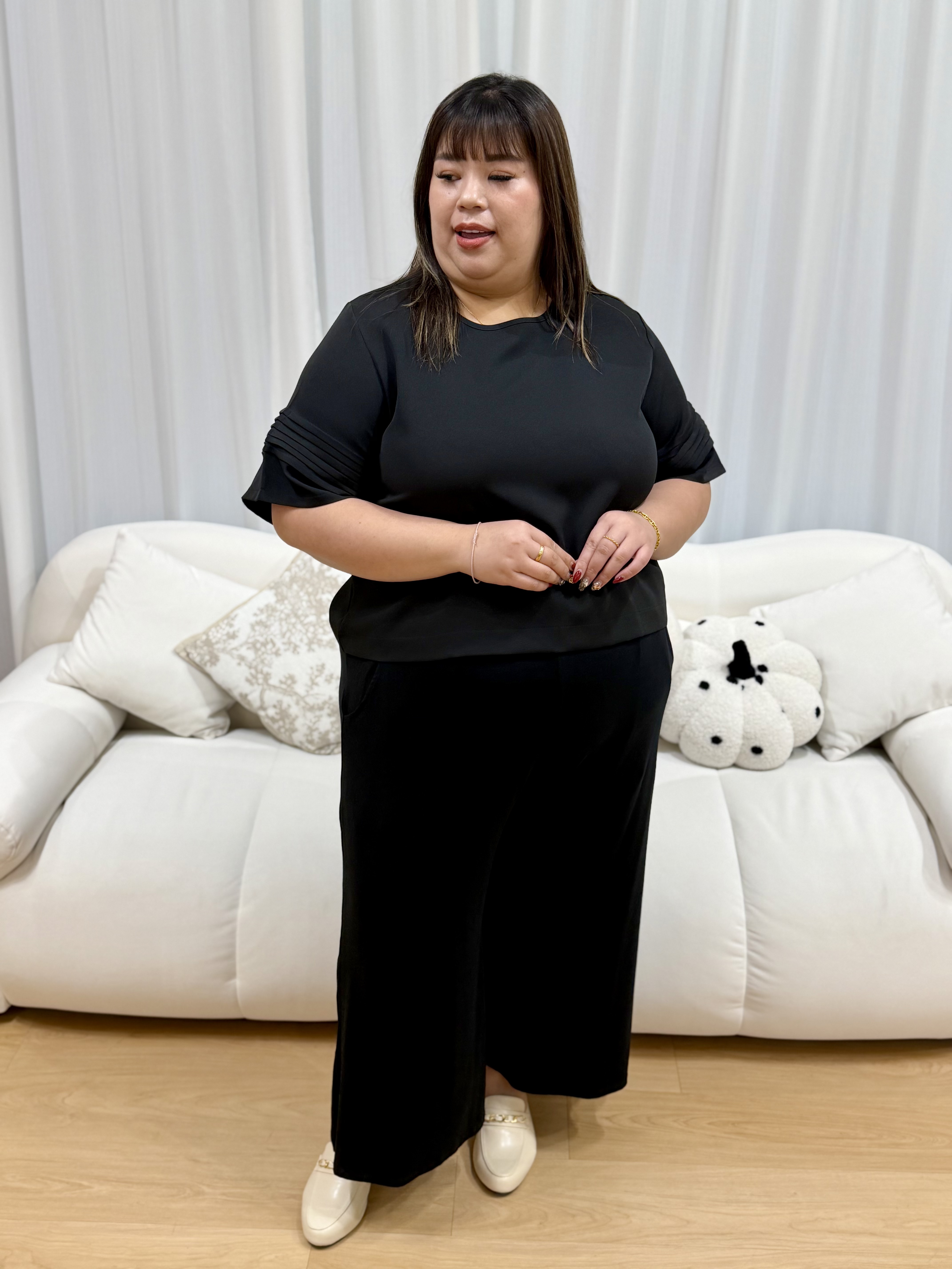 Kimono Poly Rank Top | Plus Size Top