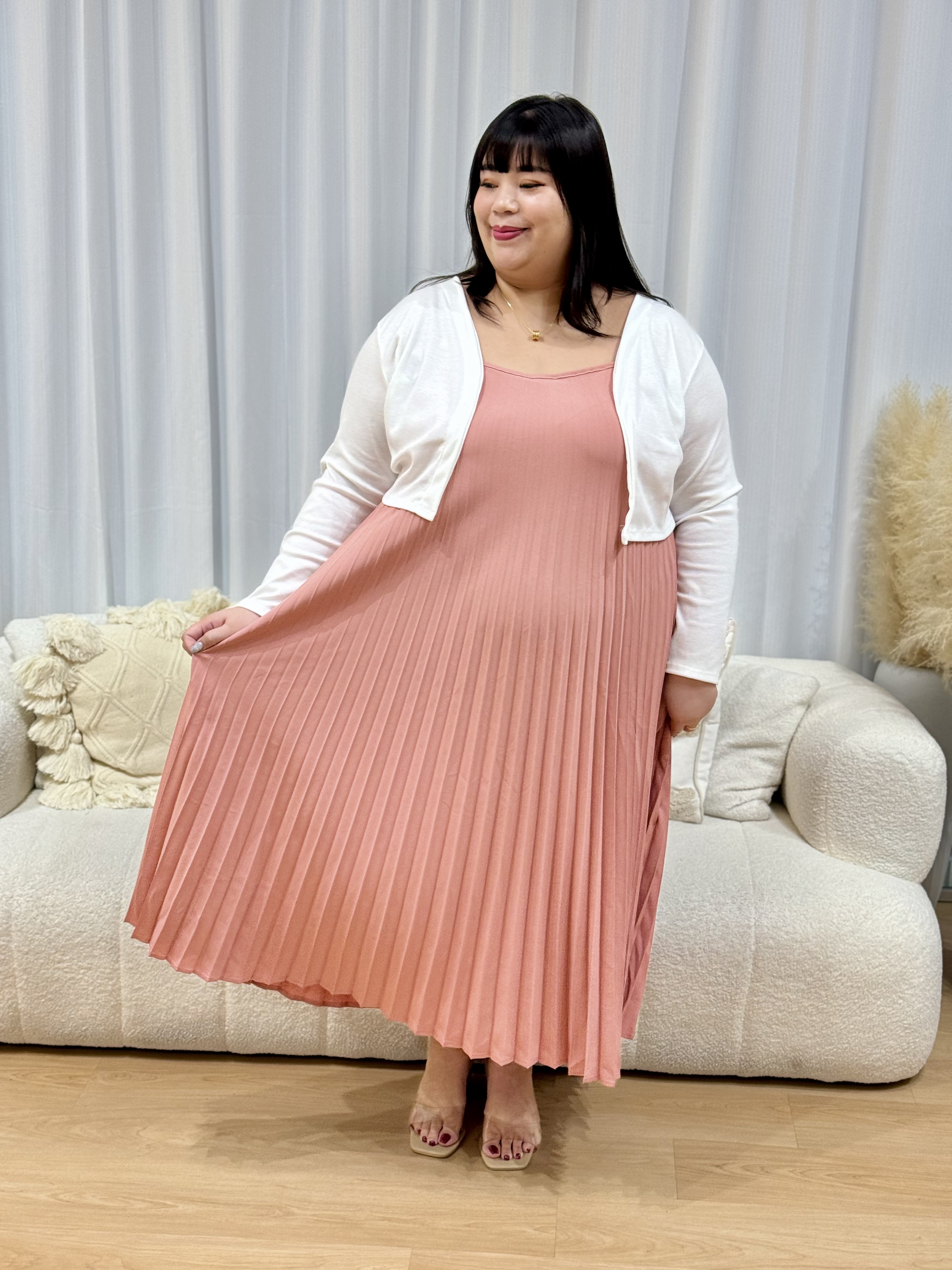 Jacinta Pleated Dress | Plus Size Dress