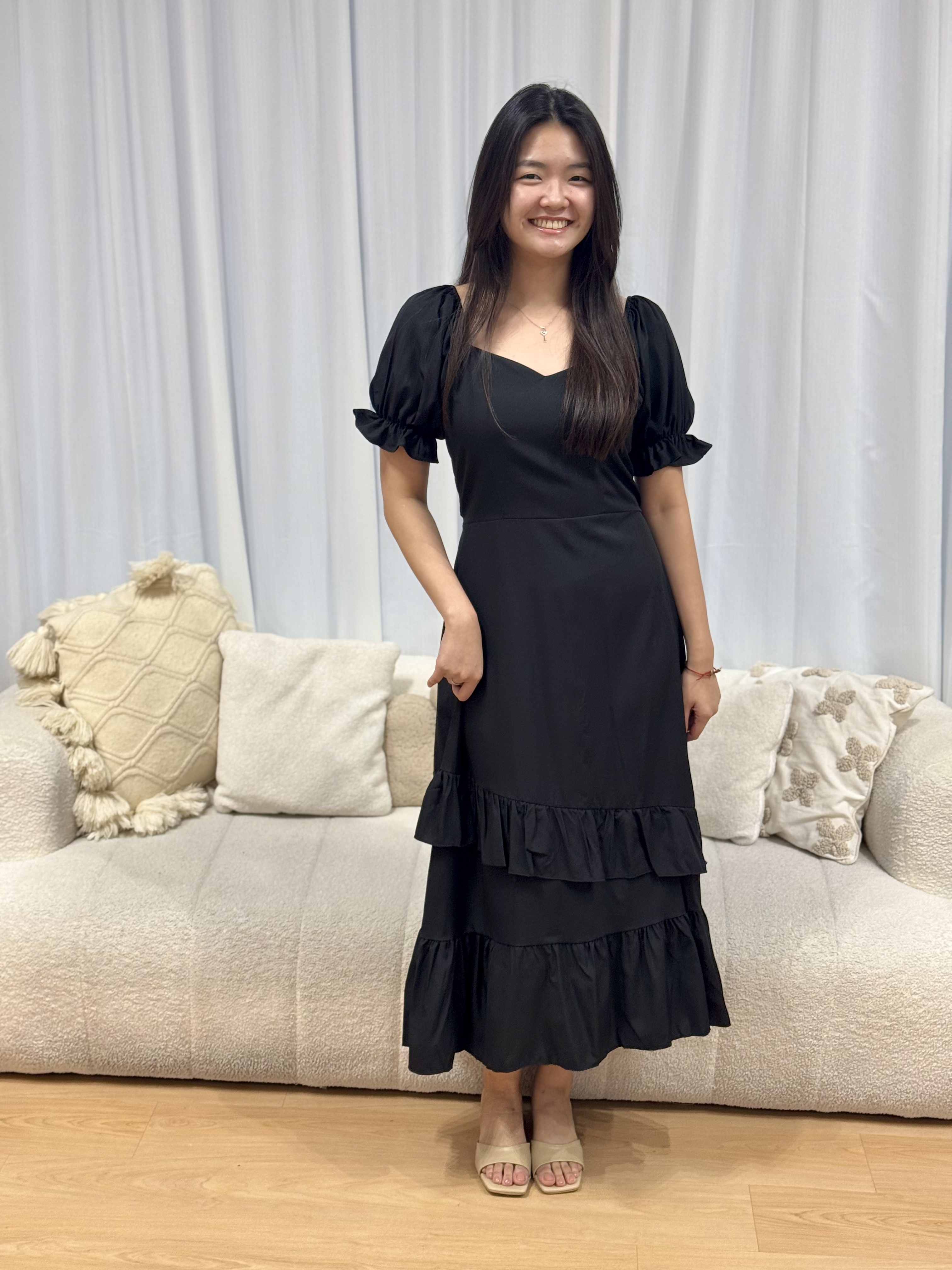 [New]Love+ Kelsia Solid Maxi Dress