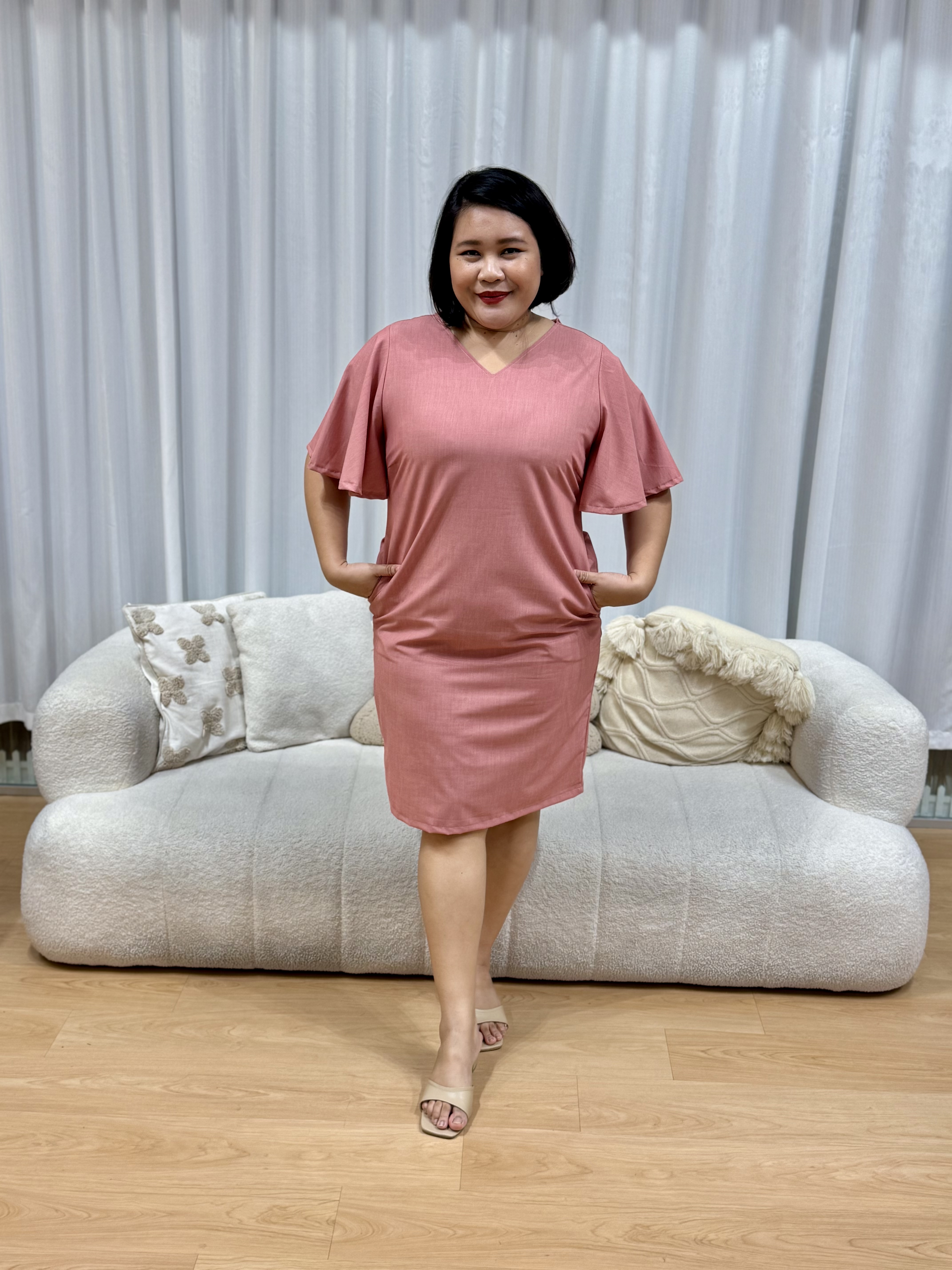 Binano Pink Premium Dress