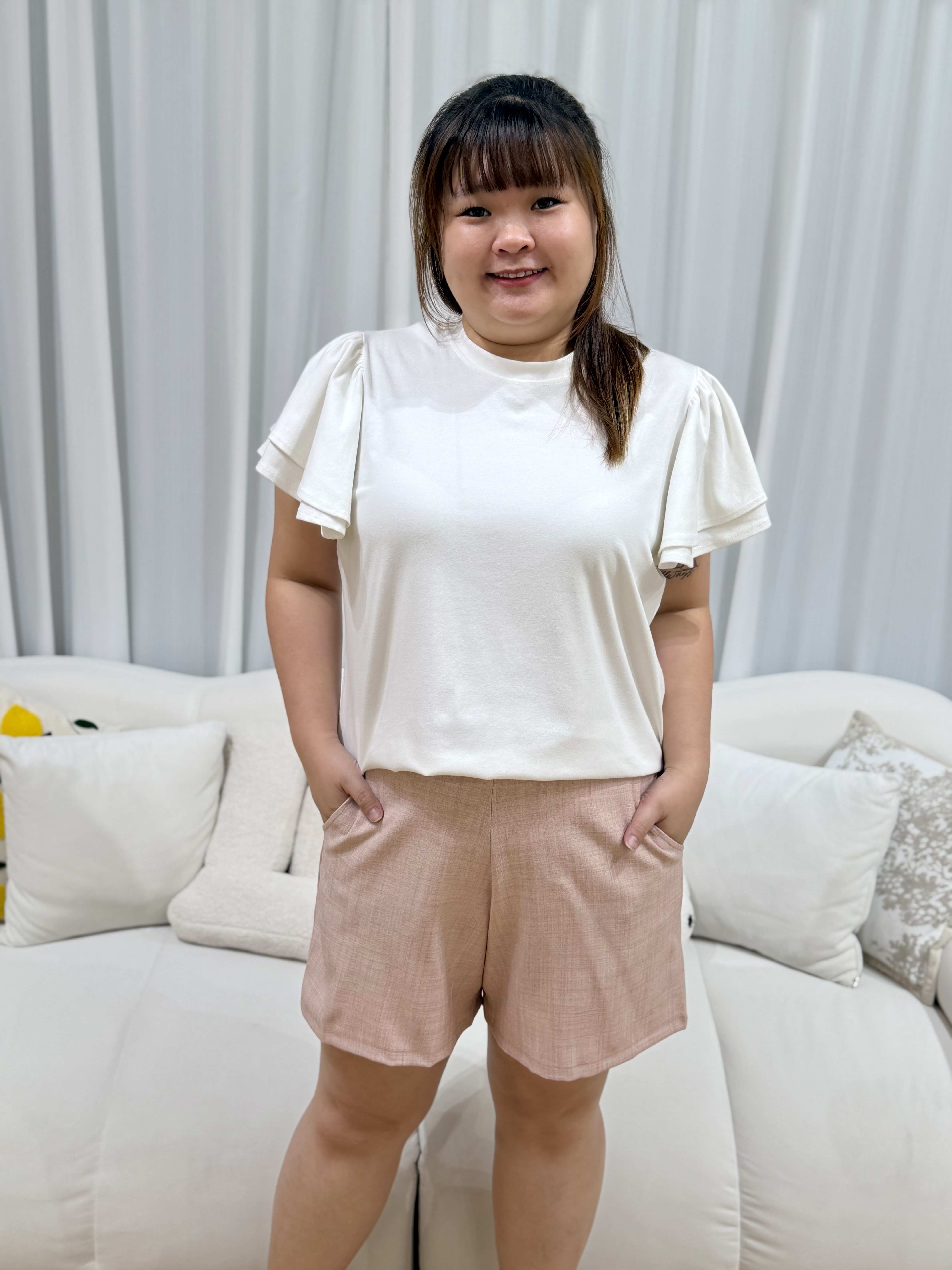 Love+ Queenie Slim Fit Shorts | Plus Size Shorts