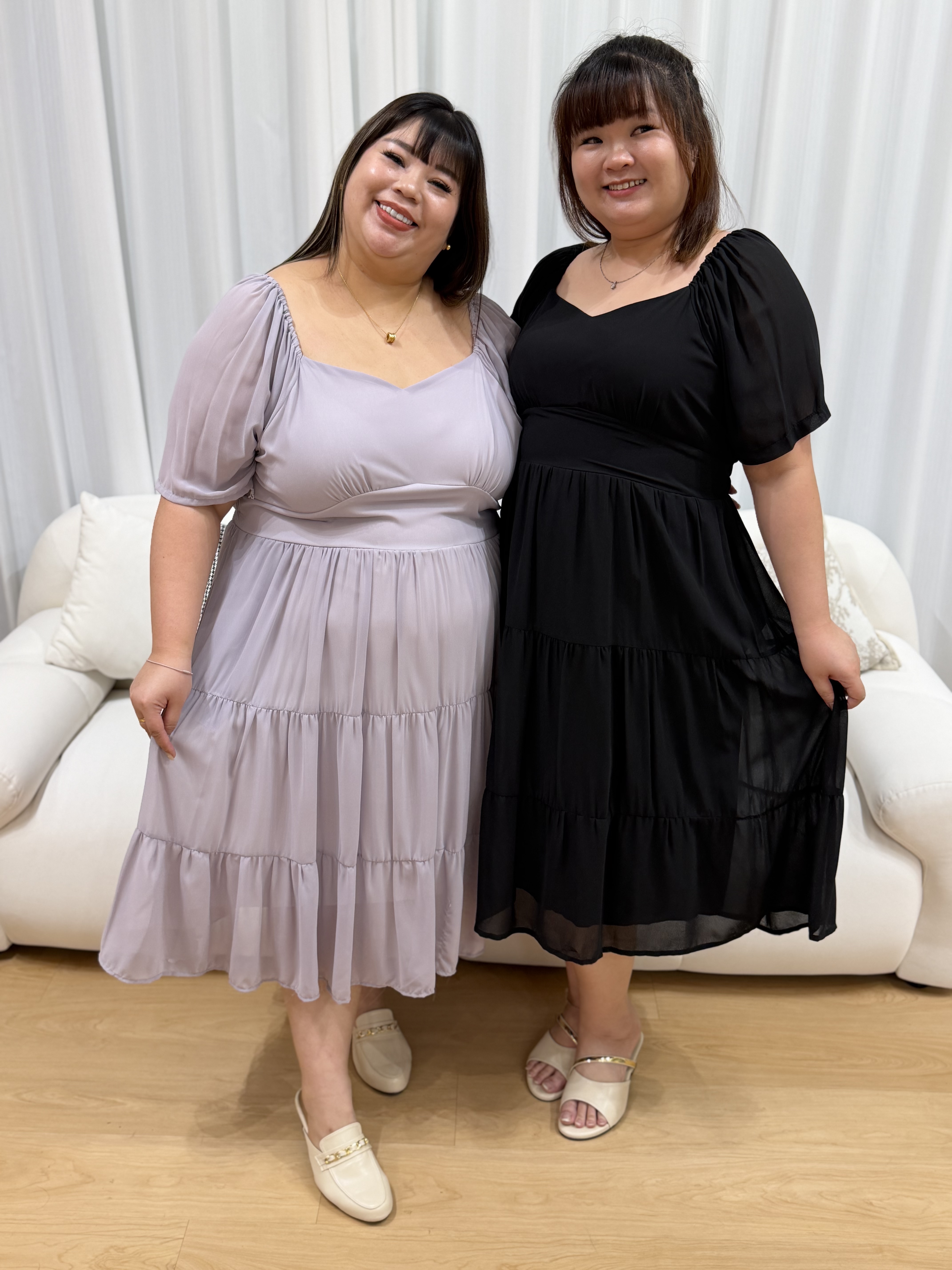 Love+ Riviera Chiffon Dainty Dress | Plus Size Dress