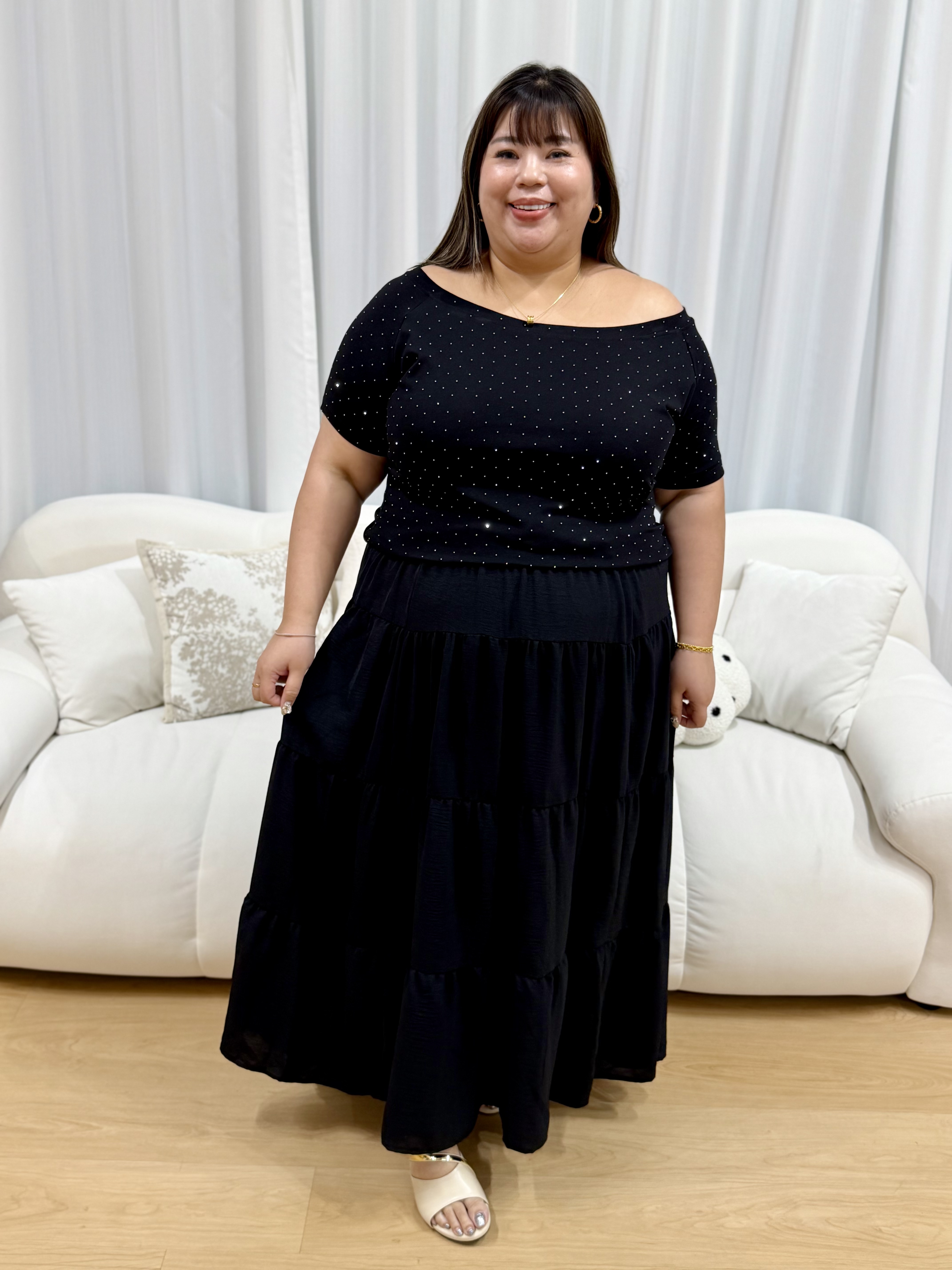 Giltter Everyday Toga Top | Plus Size Top