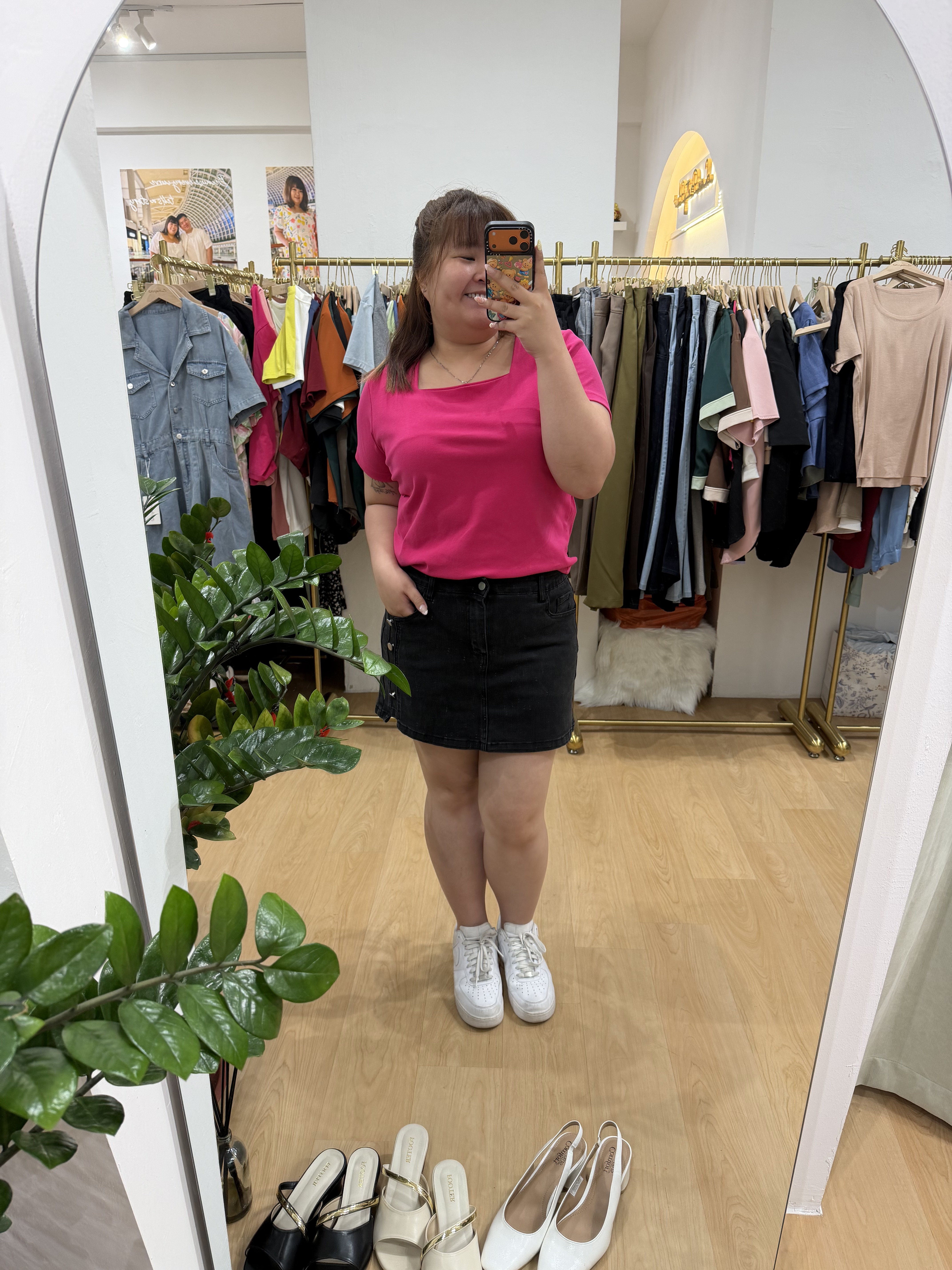 Love+ Sandy Sexy Denim Skirt #2257 | Plus Size Skirt