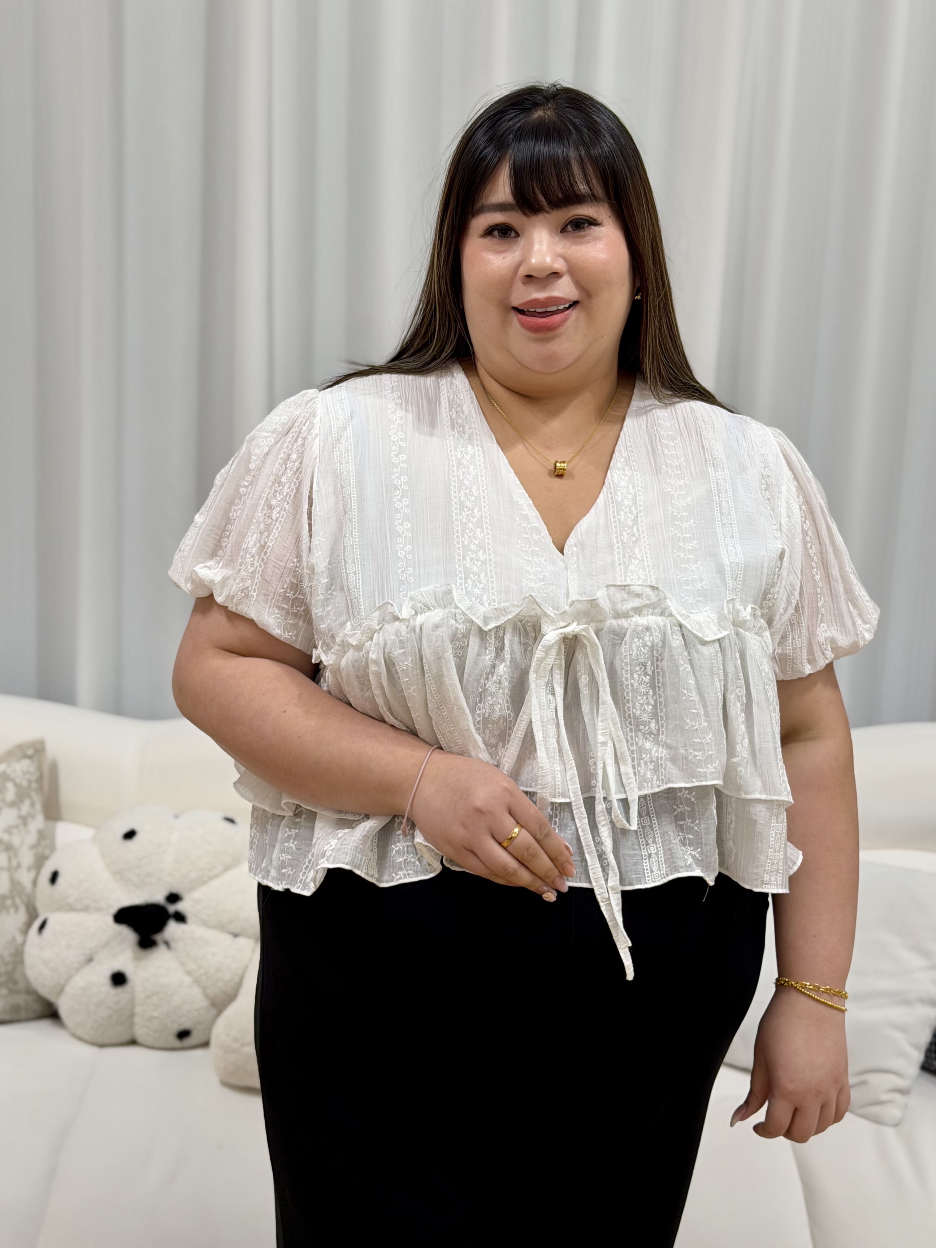 Tribal Chiffon Kimono Top | Plus Size Top