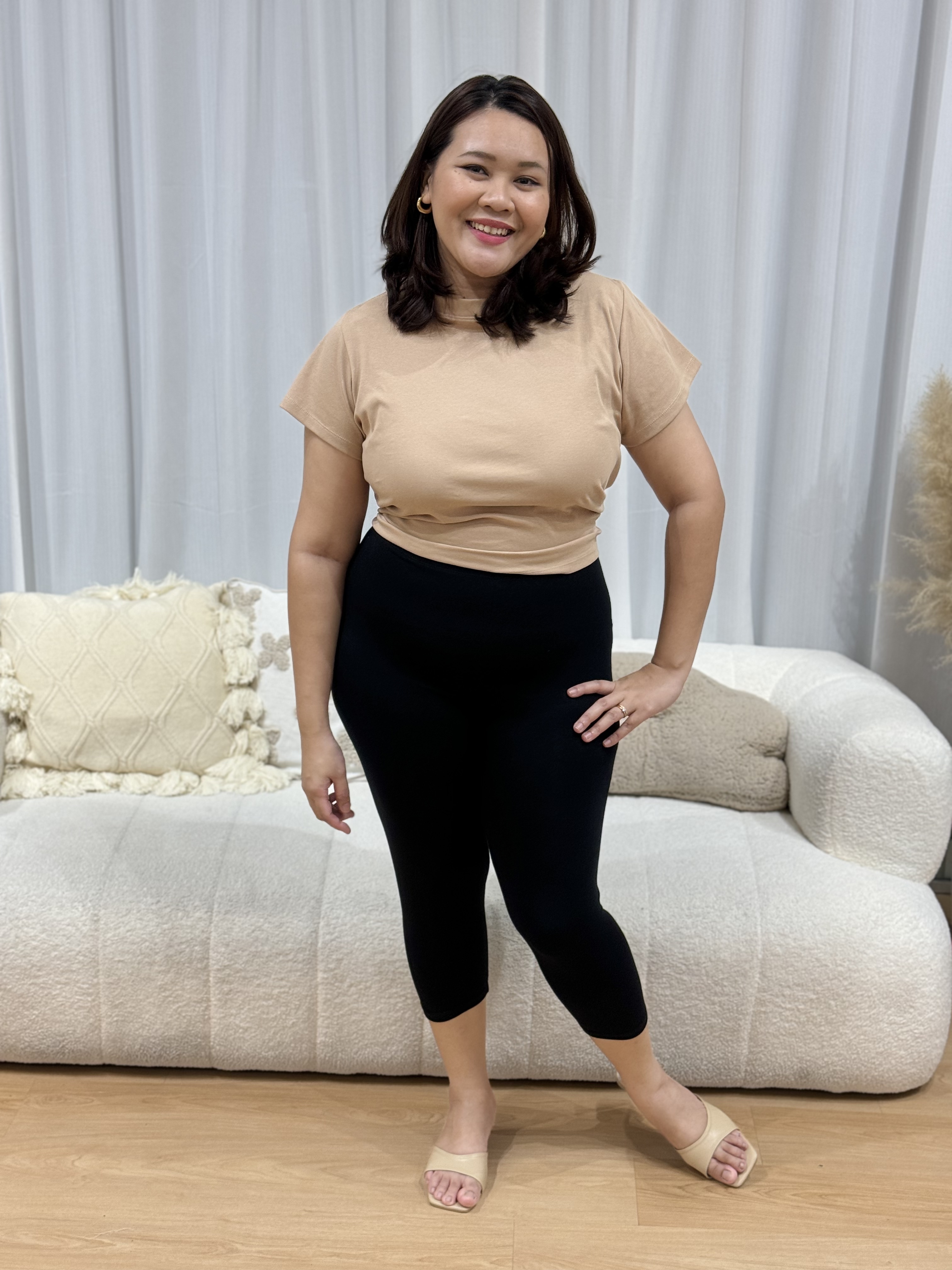 Premium 3/4 Modal Cotton Legging