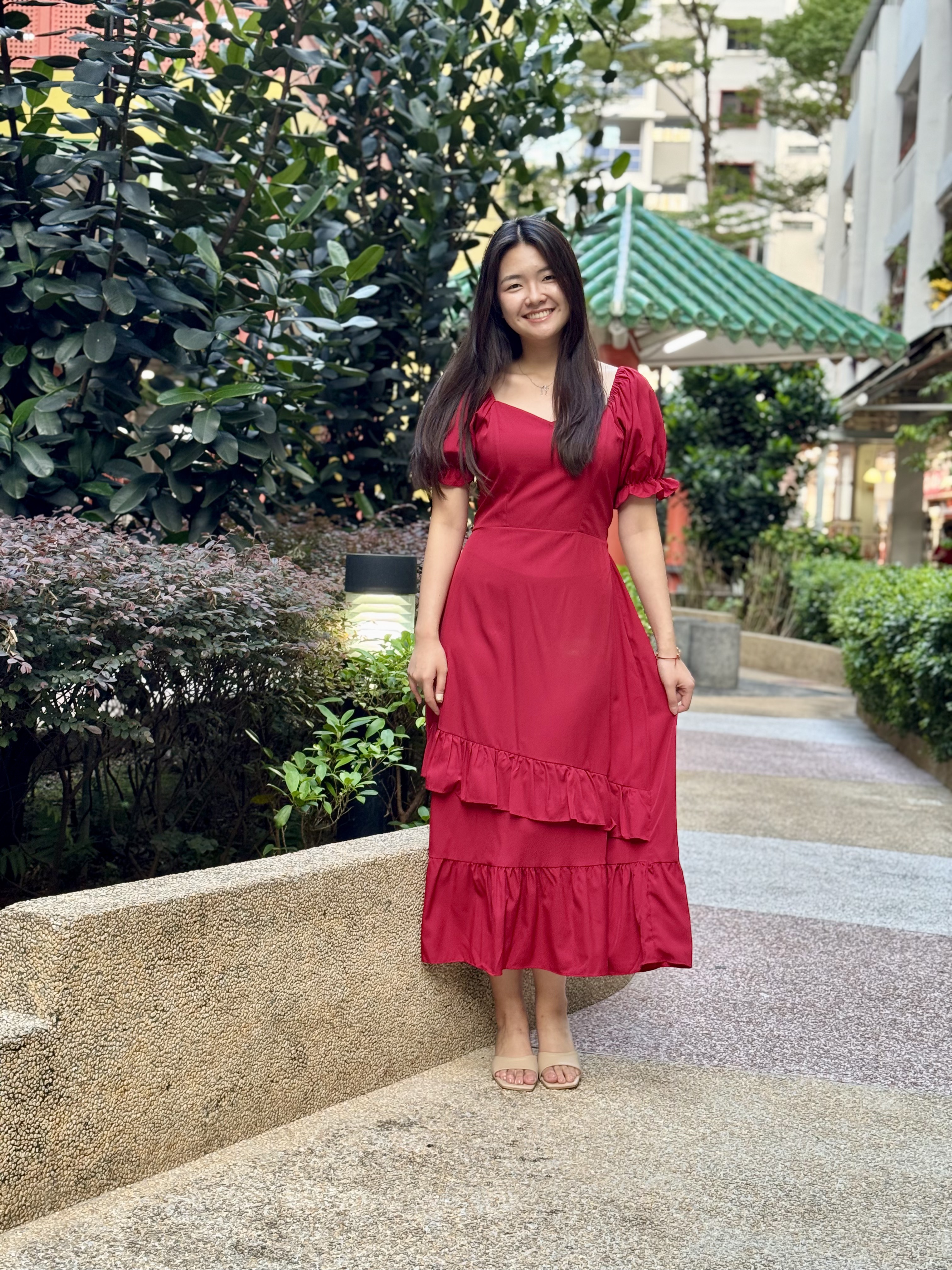 [New]Love+ Kelsia Solid Maxi Dress