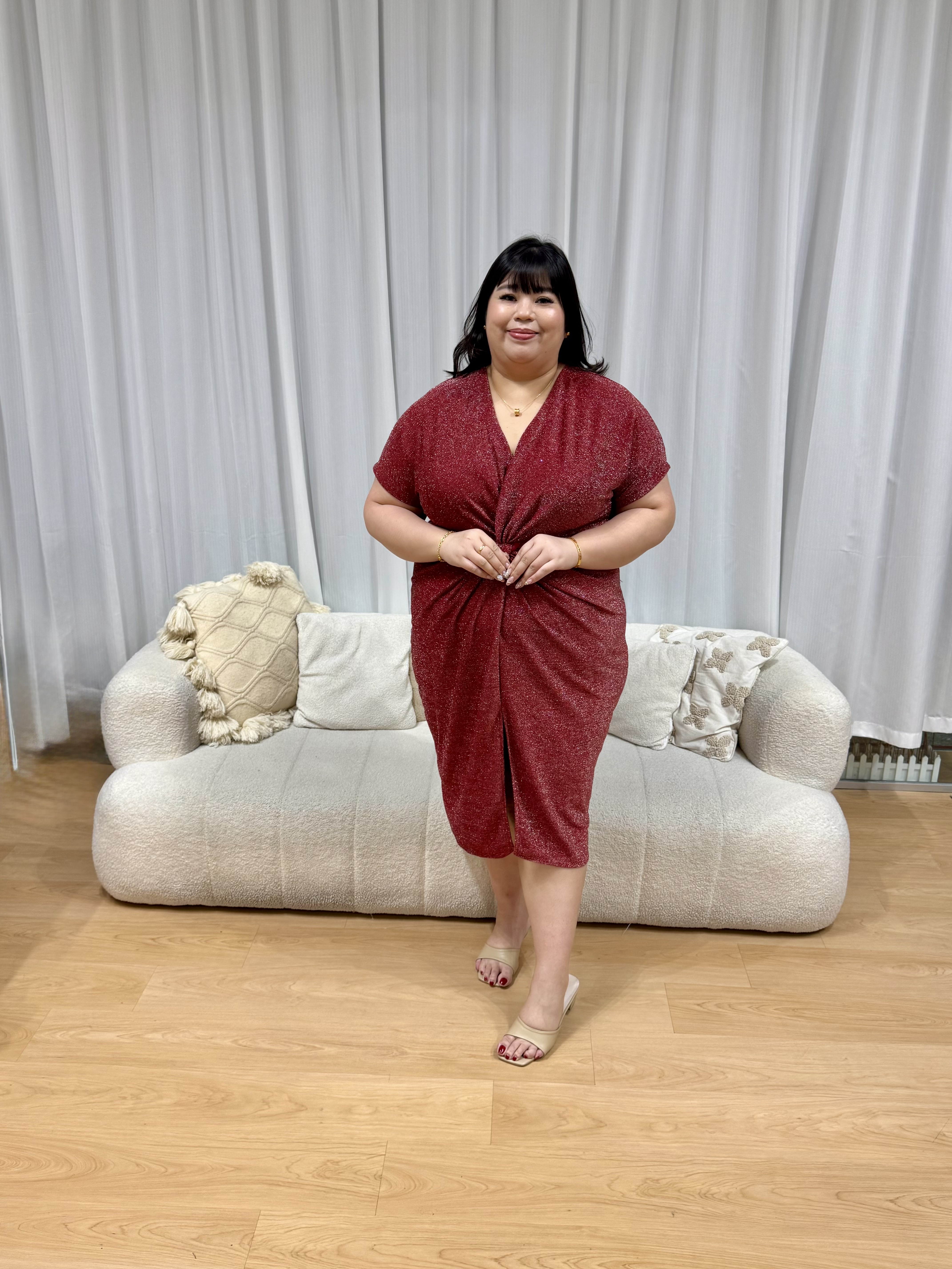 Nicole Shimmering Splendid Dress | Plus Size Dress