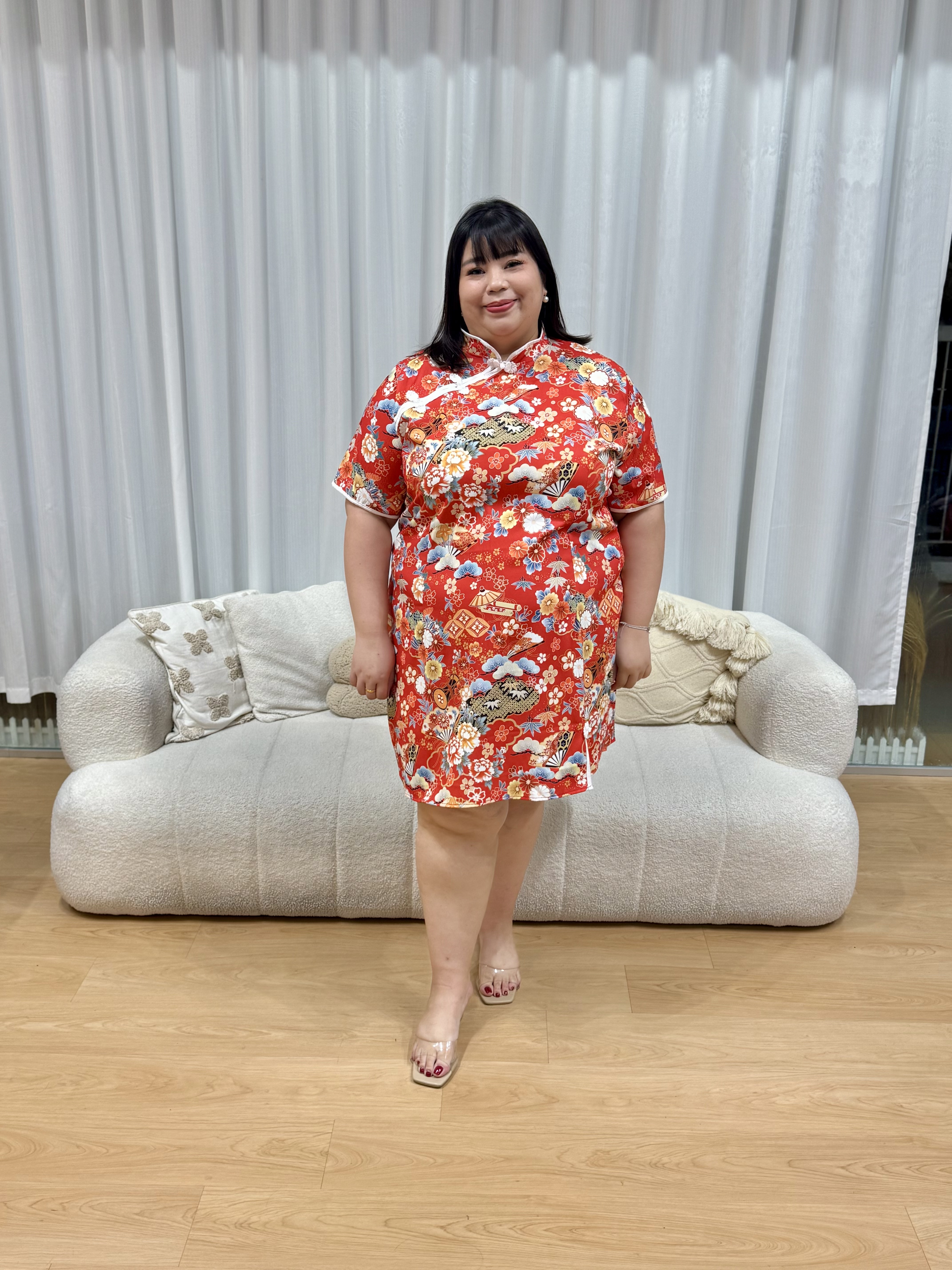 Ume Qipao Dress | Plus Size Dress