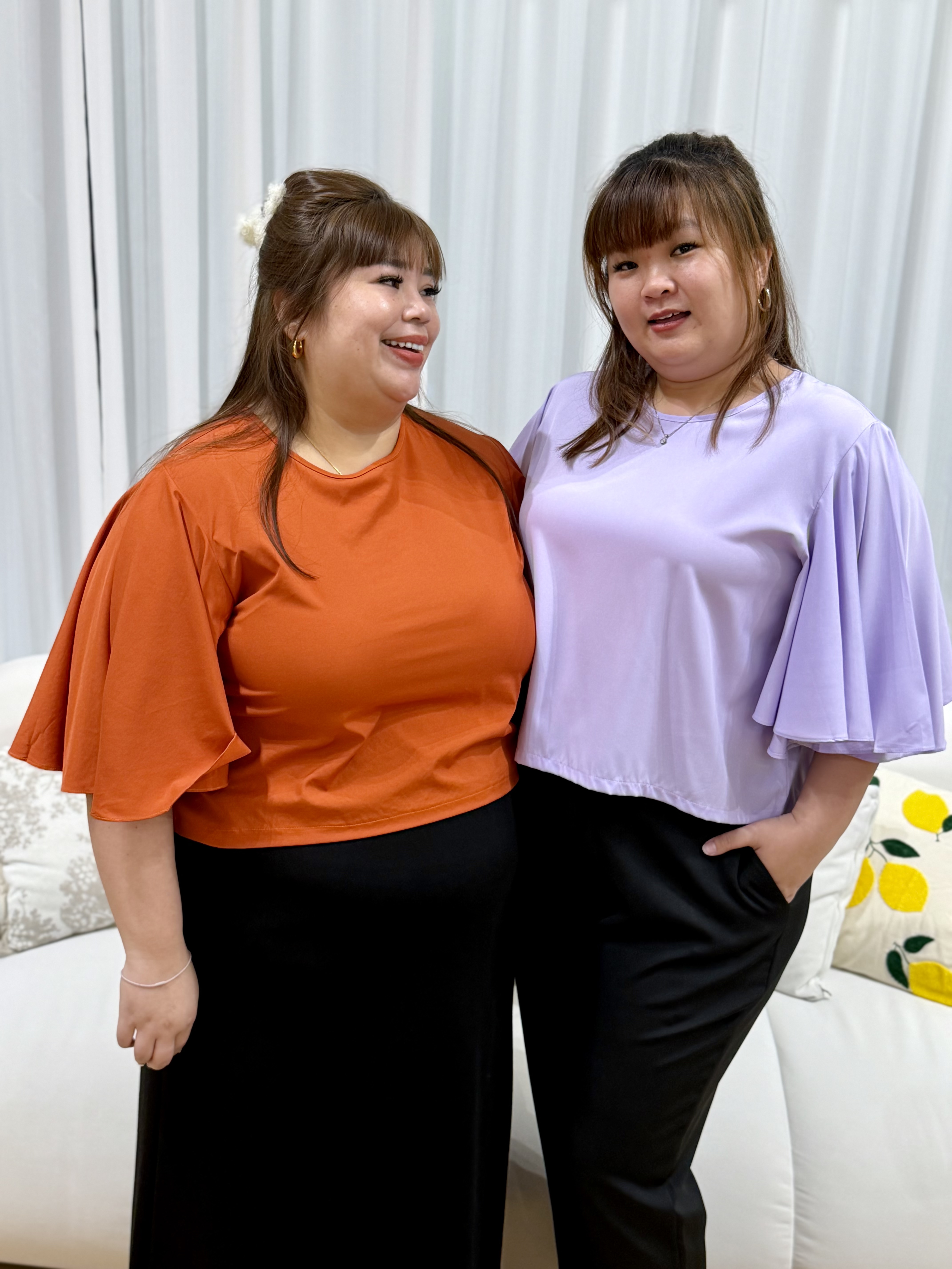 Love+ Alveria Flutter Top | Plus Size Top