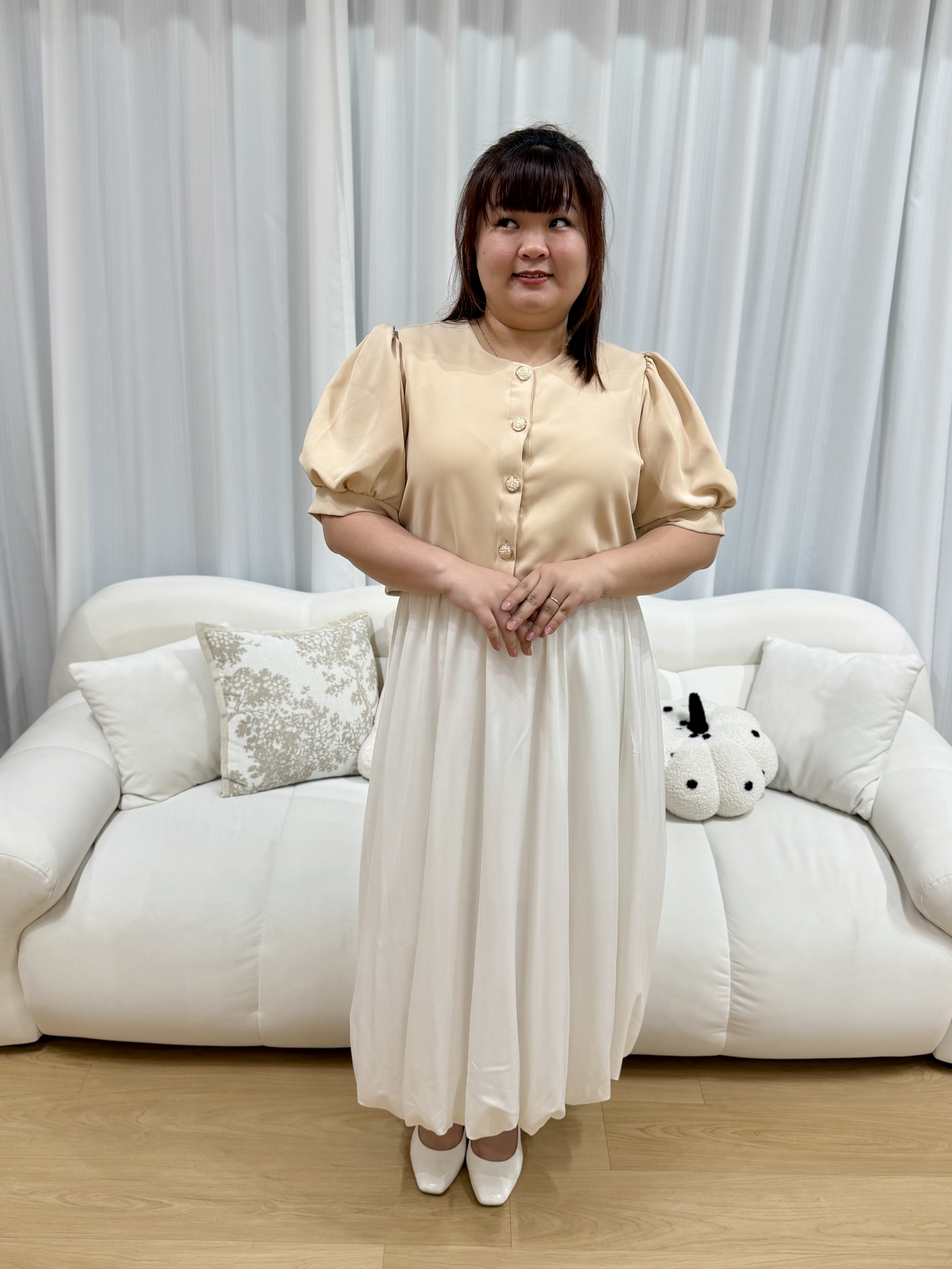 Molly Maxi Bubble Skirt | Plus Size Skirt