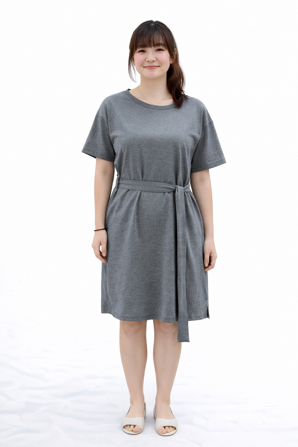 Belt It Soft Scuba Dress | Plus Size Dress