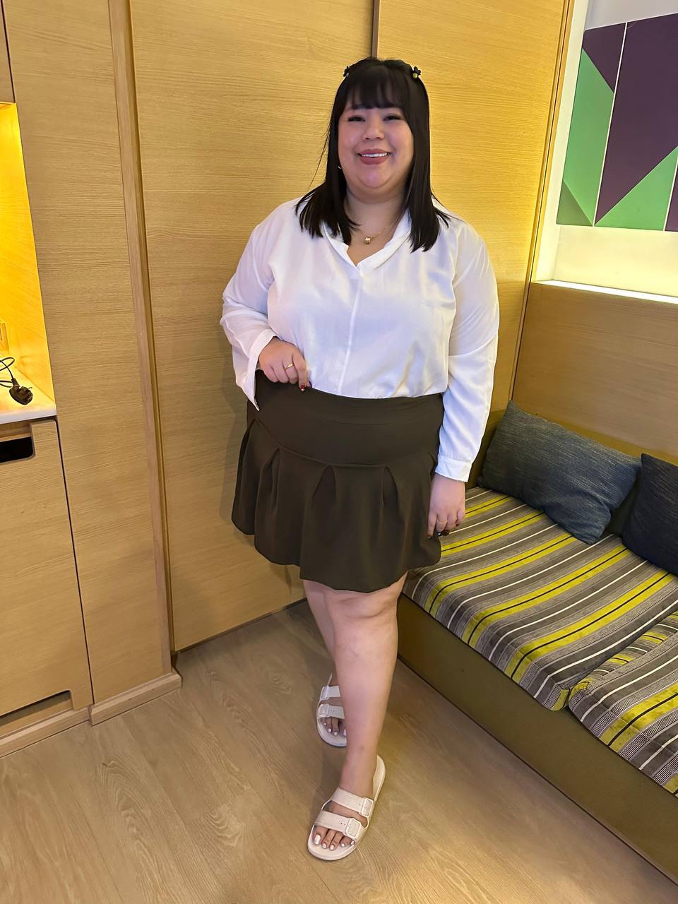 Jolin Skater Skirt | Plus Size Skirt