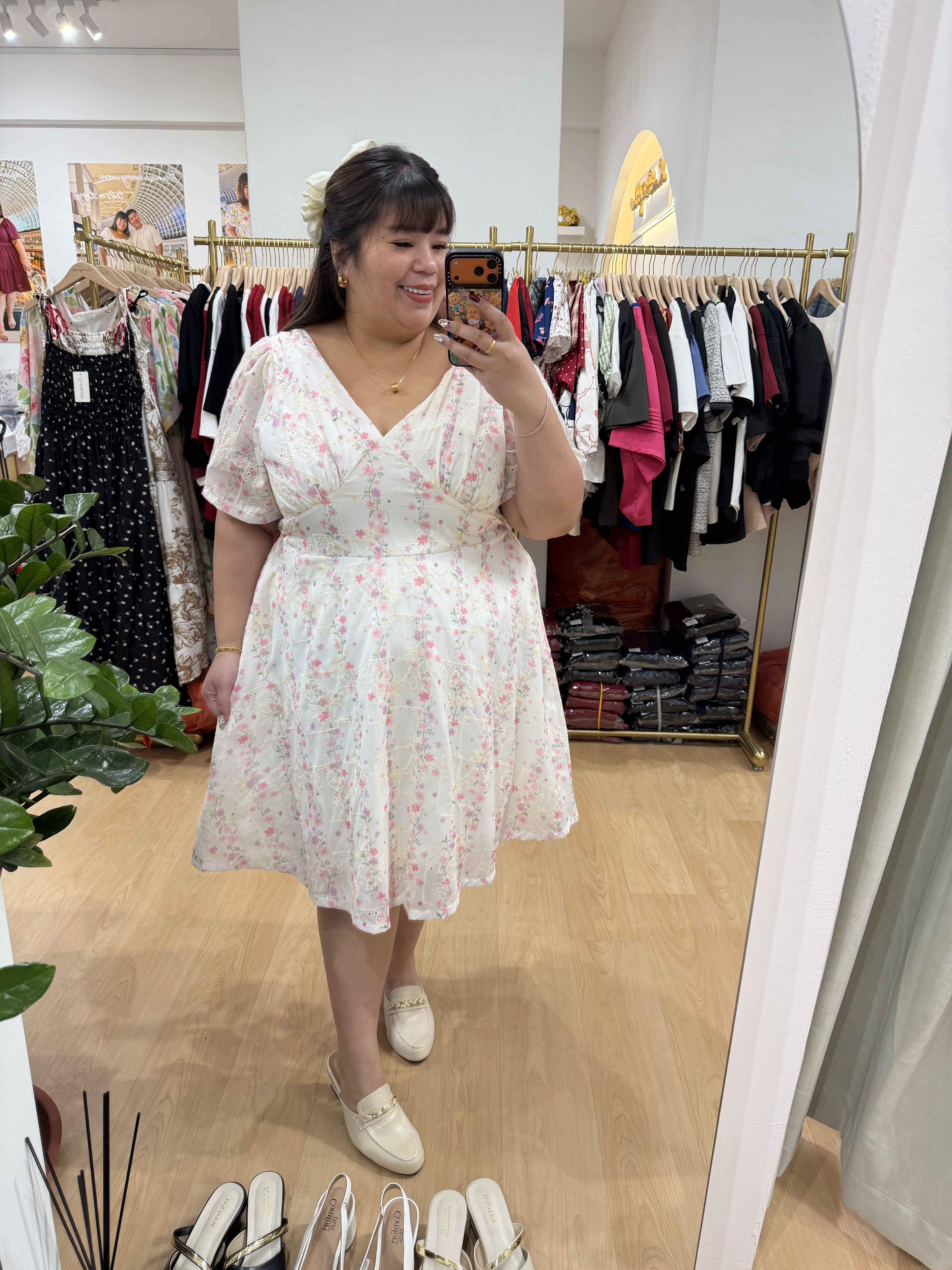 Love+ Lulu Camellia Pink Lace Dress | Plus Size Dress