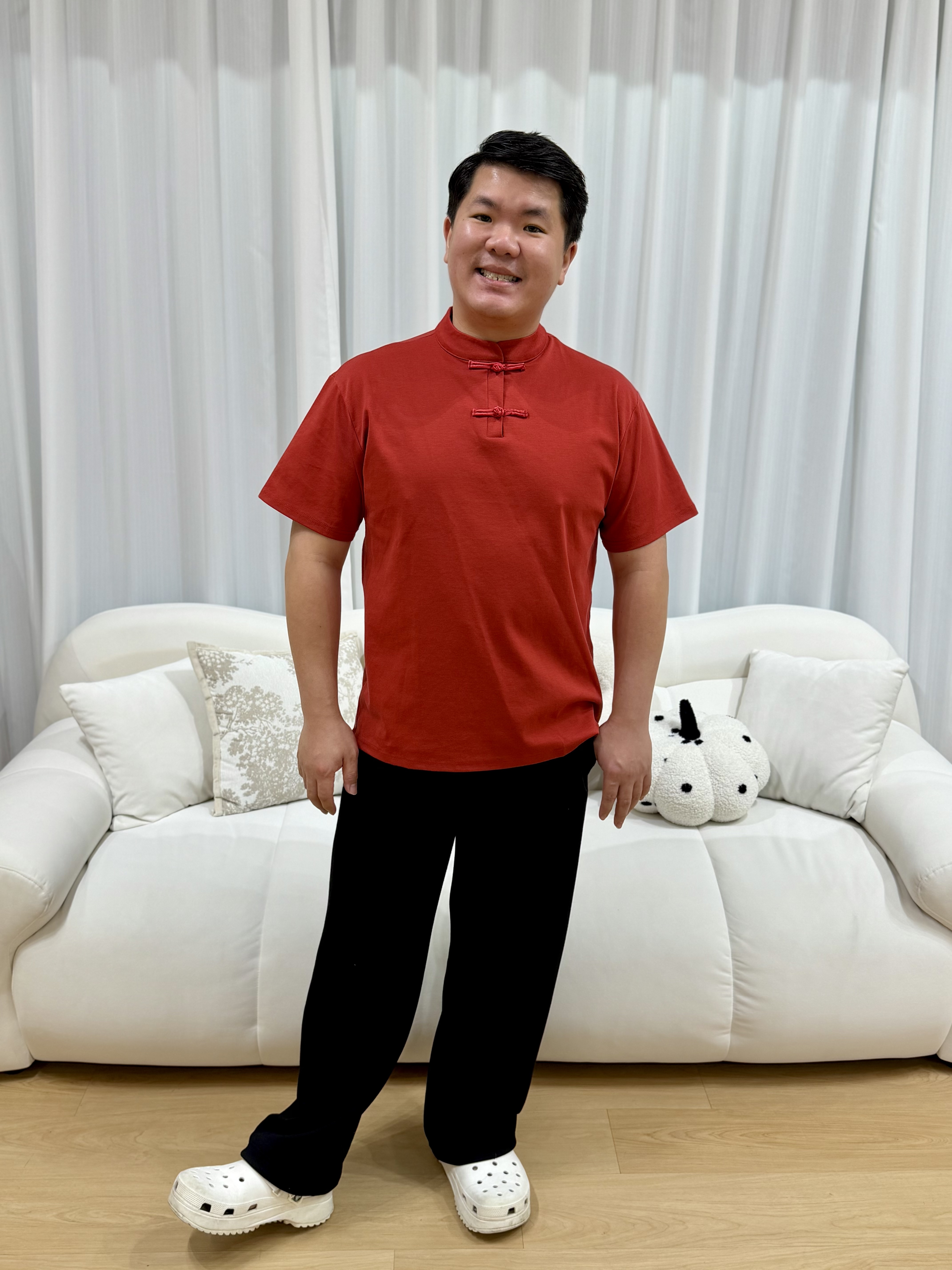 悦儿 Qipao Men Top | Plus Size Men Top