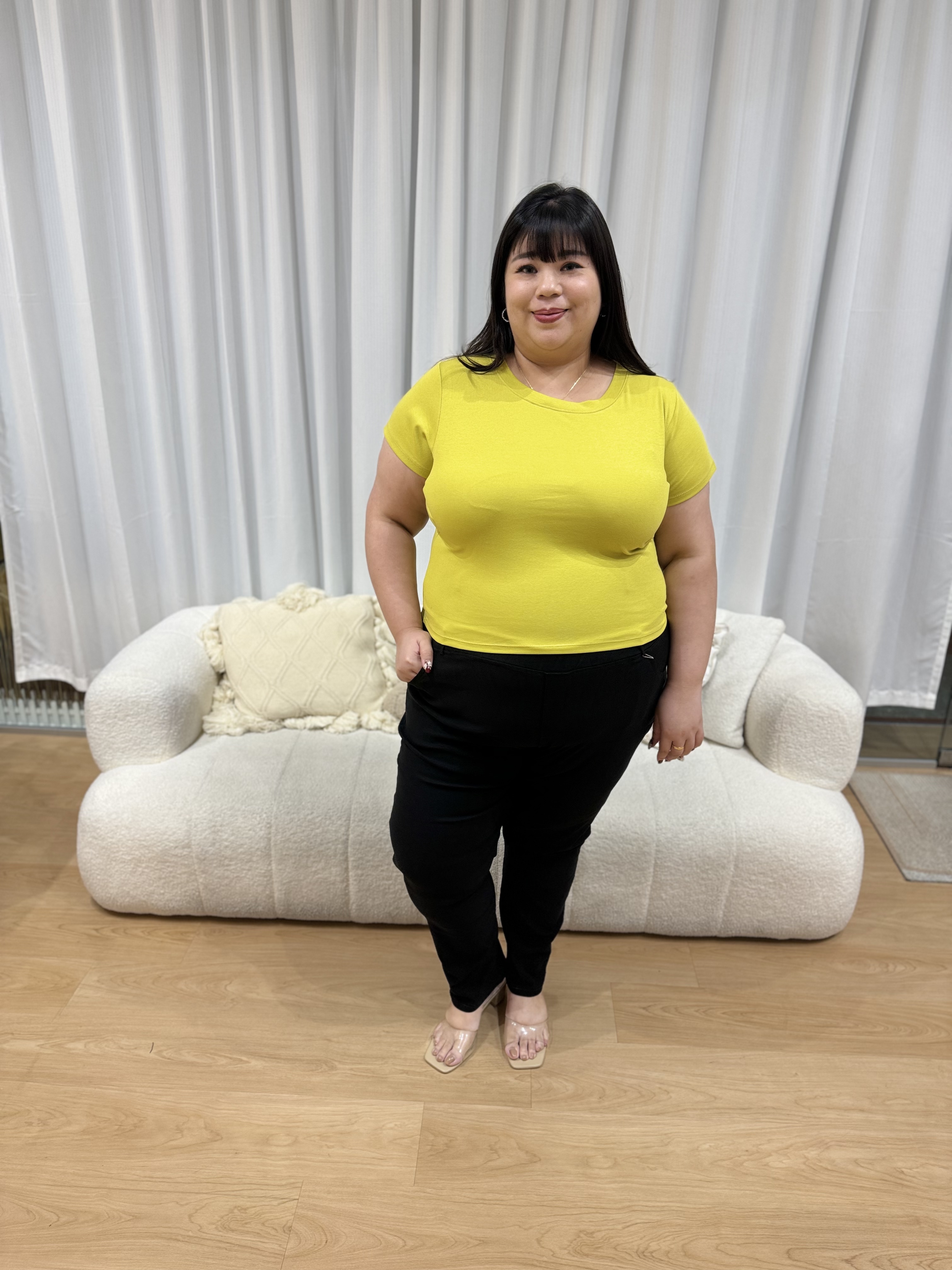 Love+ Prima Black Pants | Plus Size Pants Singapore